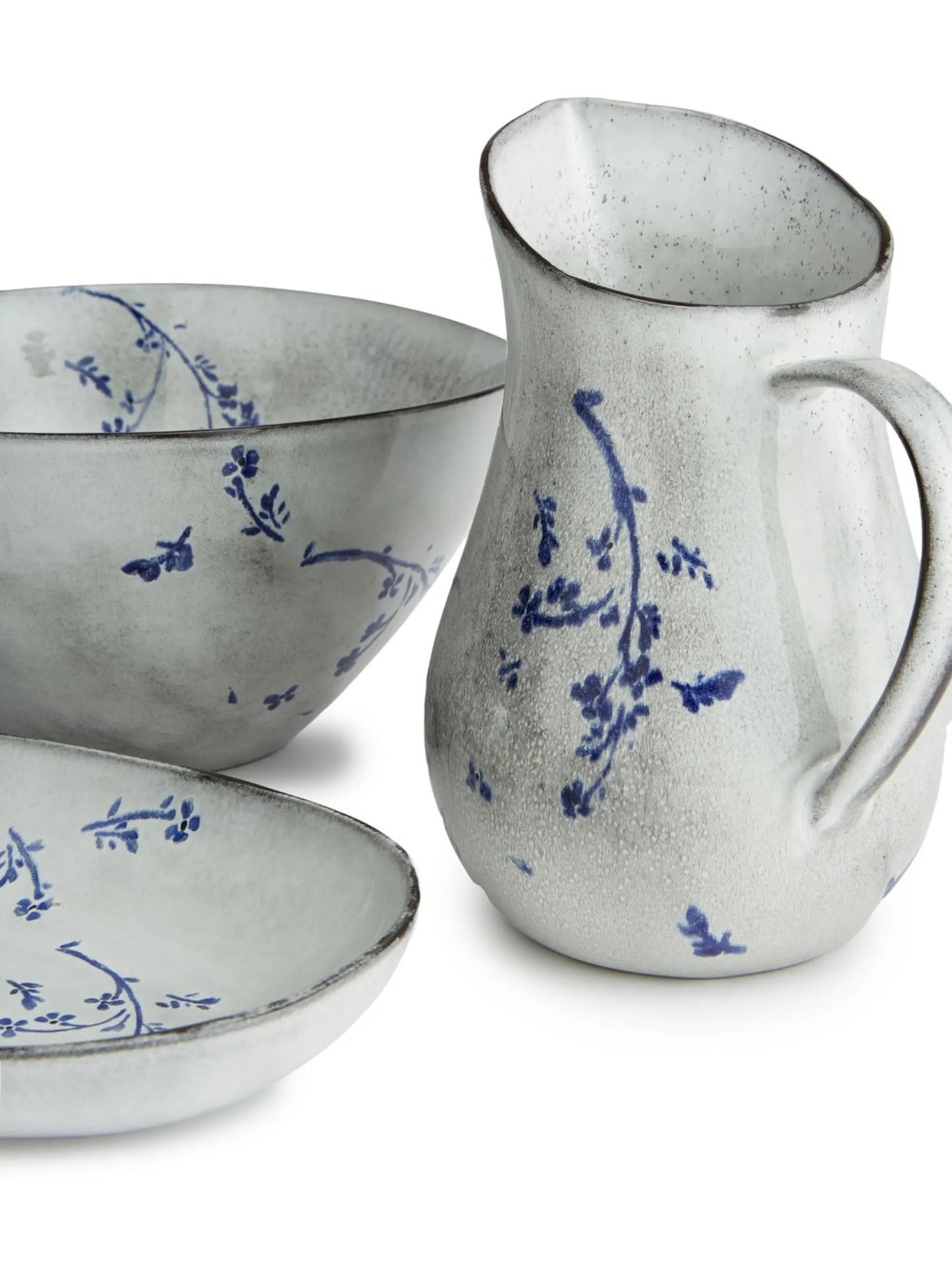 Everly floral-print jug
