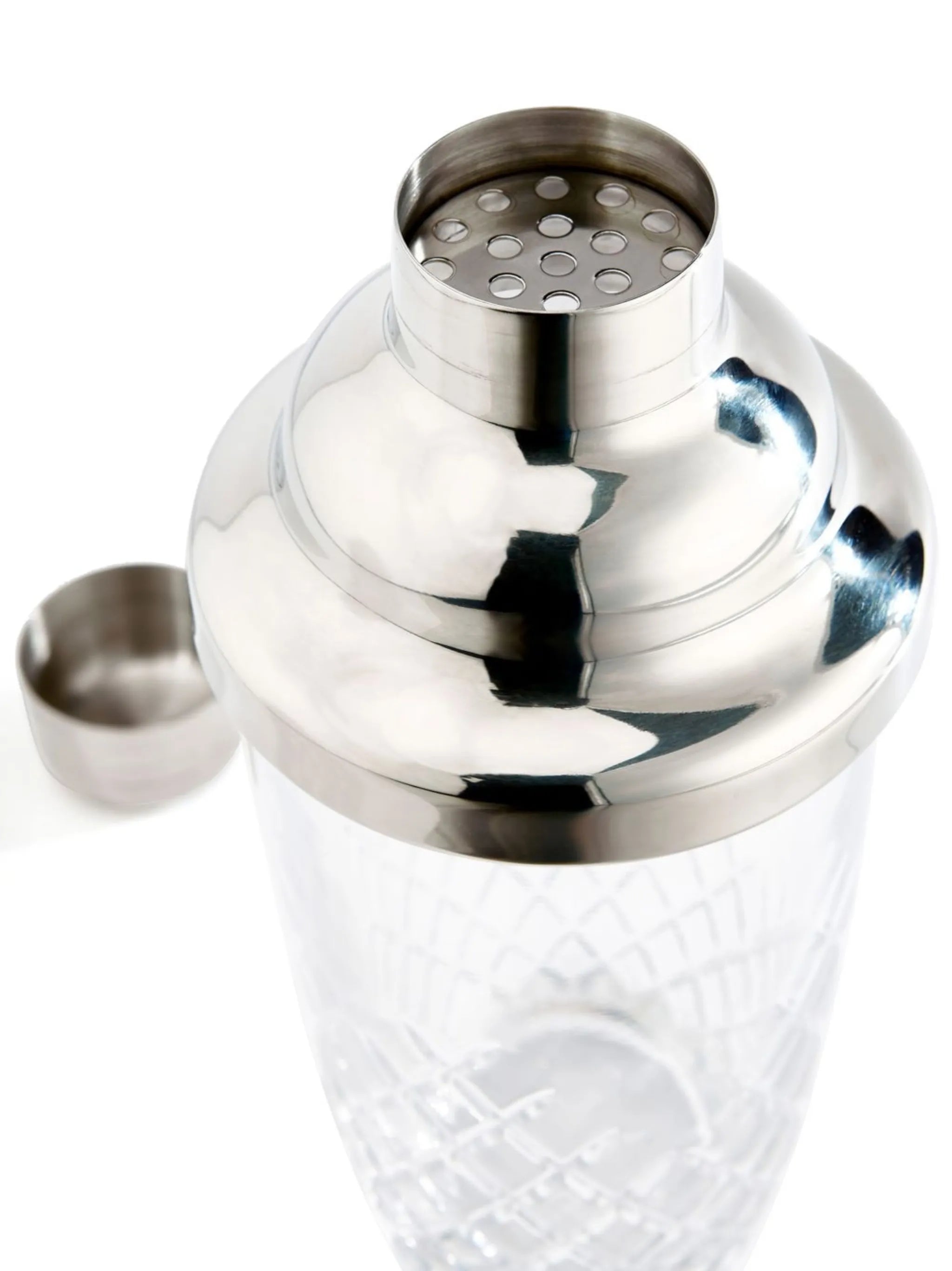 Barwell crystal martini shaker