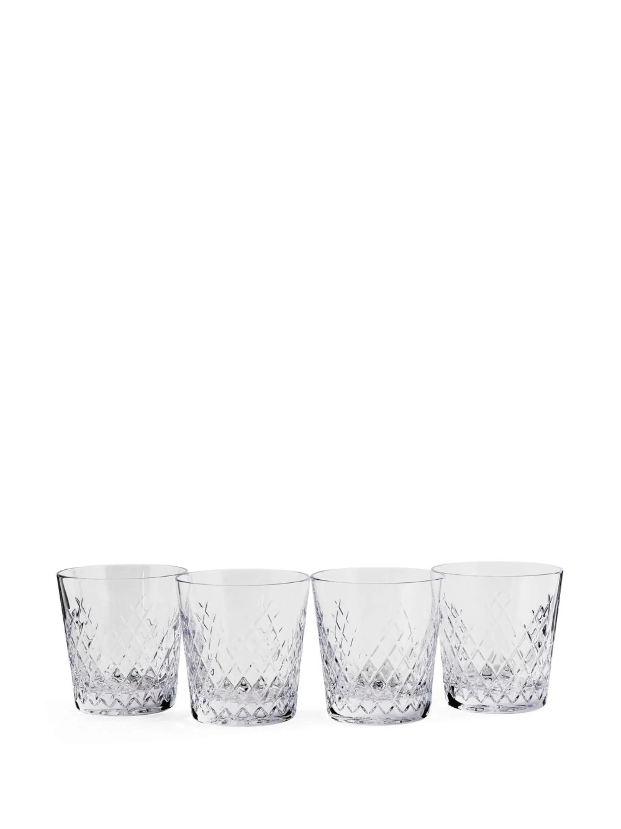 Barwell crystal rocks glasses (set of four)