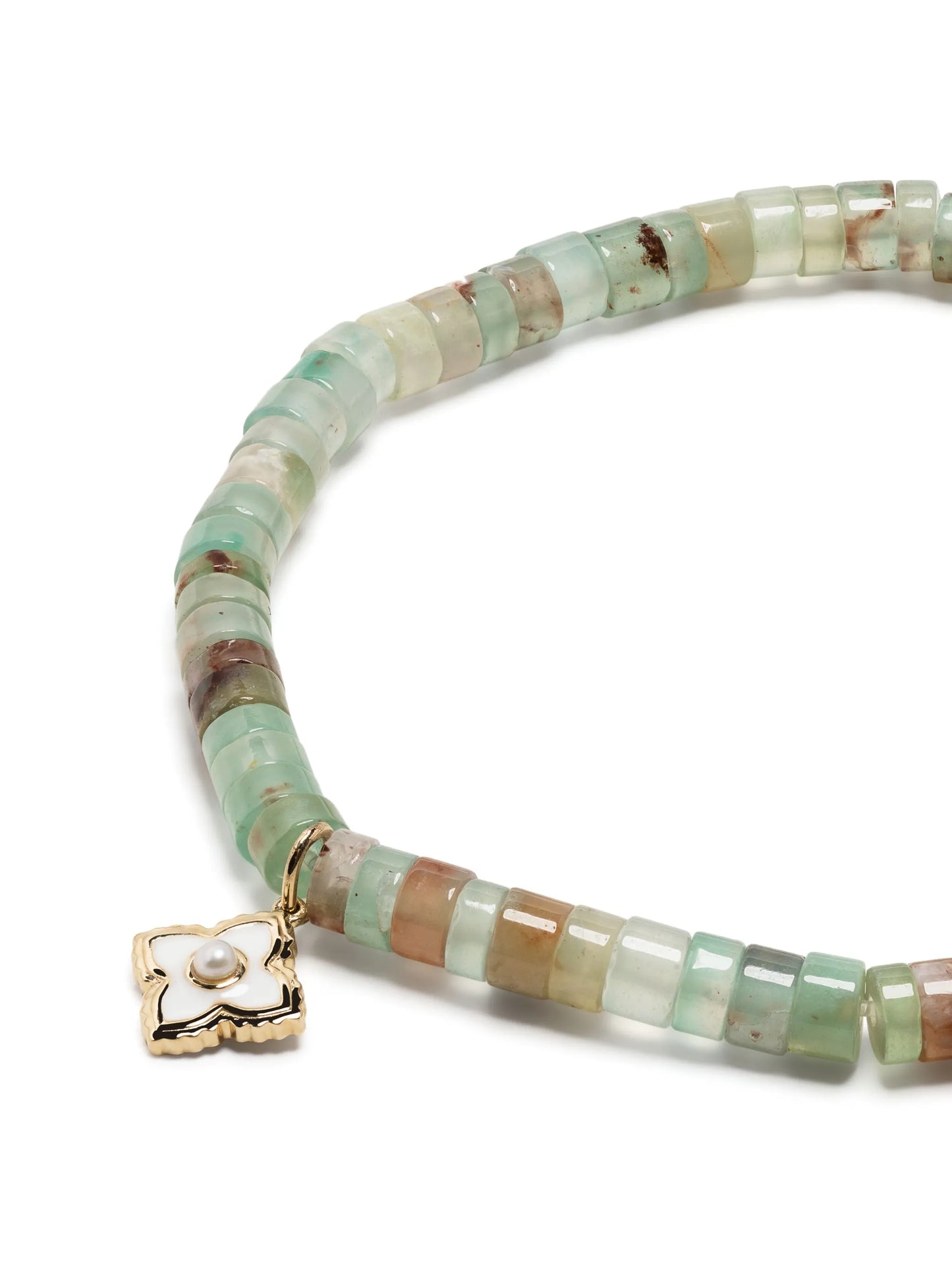 14kt yellow gold Moroccan Flower quartz bracelet