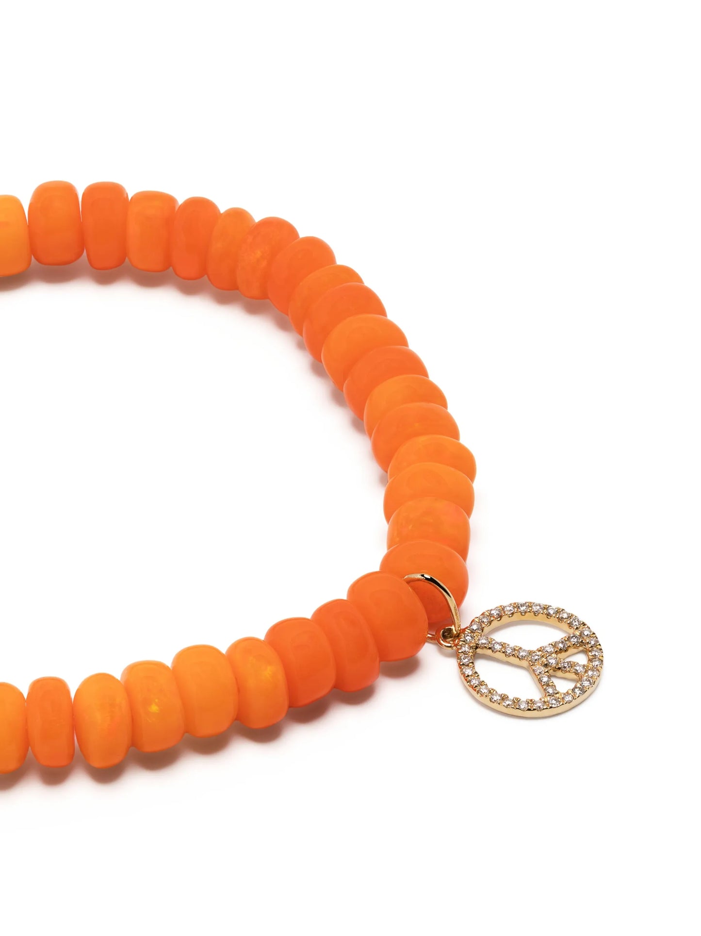 14kt yellow gold opal charm bracelet