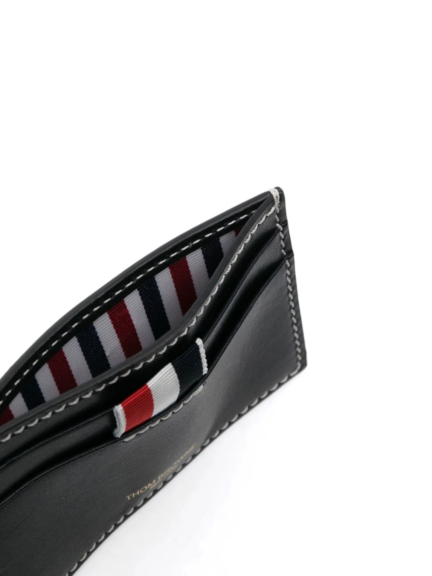 RWB-tab leather cardholder