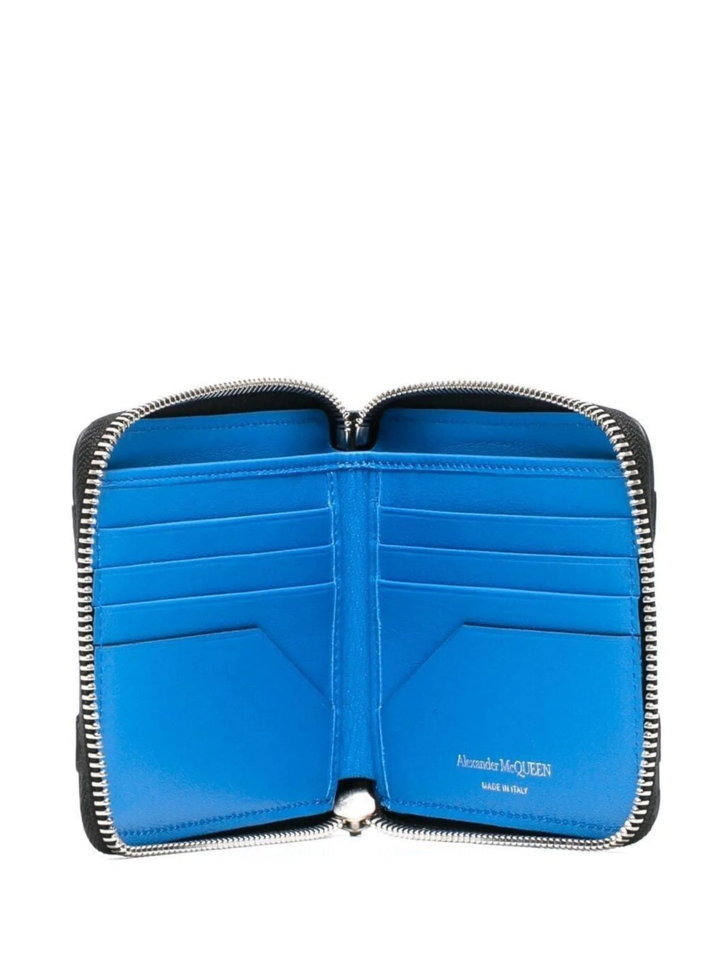 engraved-logo bi-fold wallet