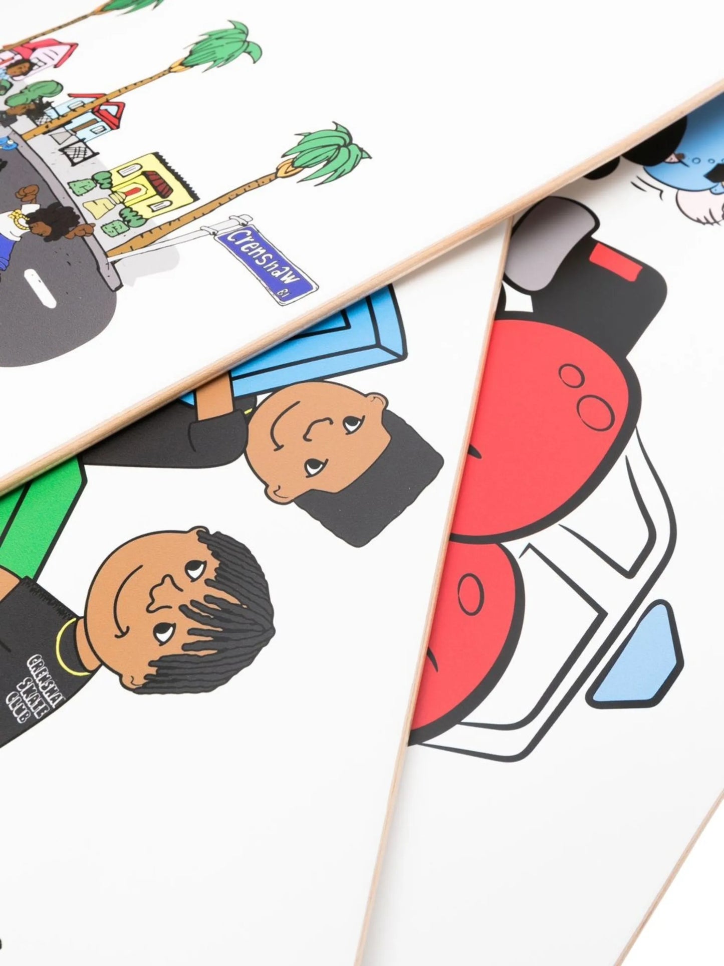 x Browns skate decks (set of three)
