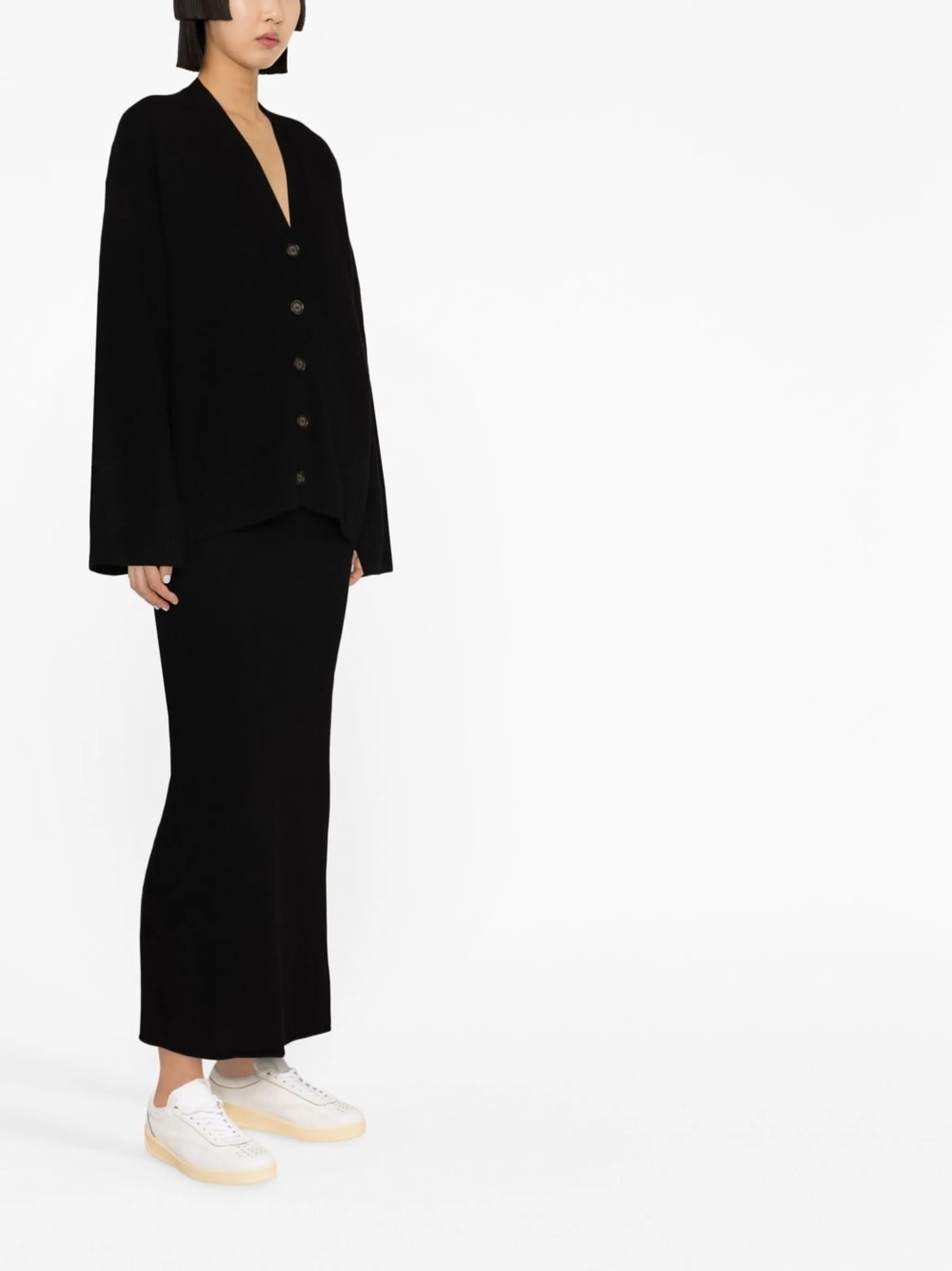 Fae button-fastening sweater