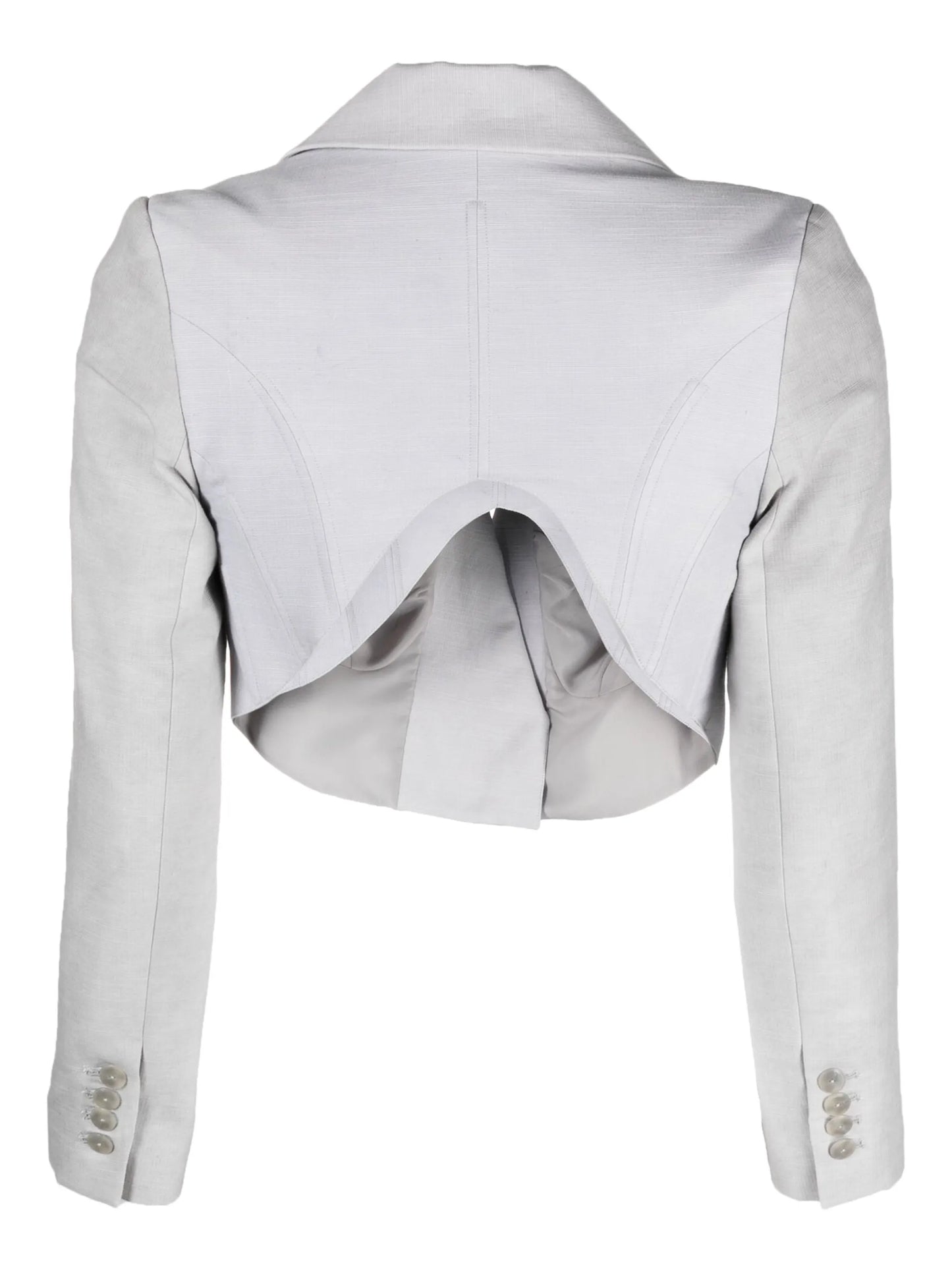 cropped tuxedo jacket