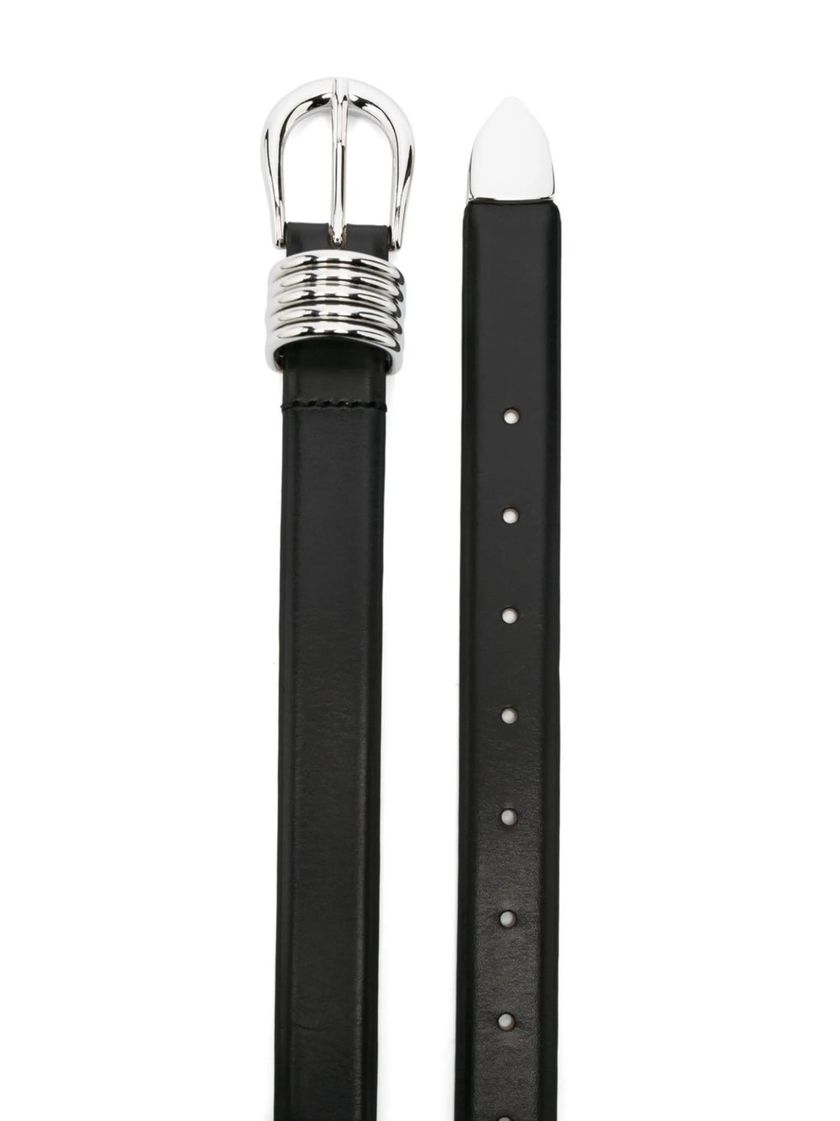 Hollyhock black silver belt