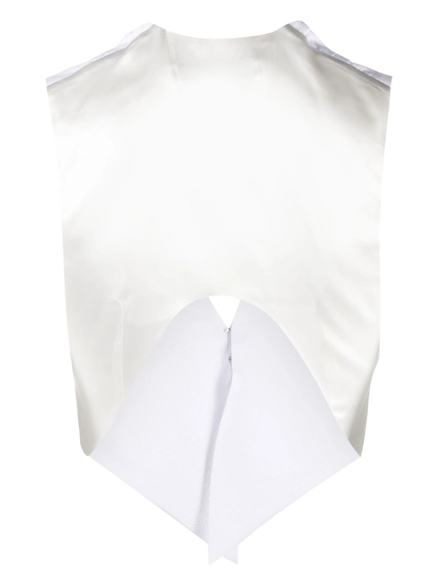 V-neck cotton waistcoat