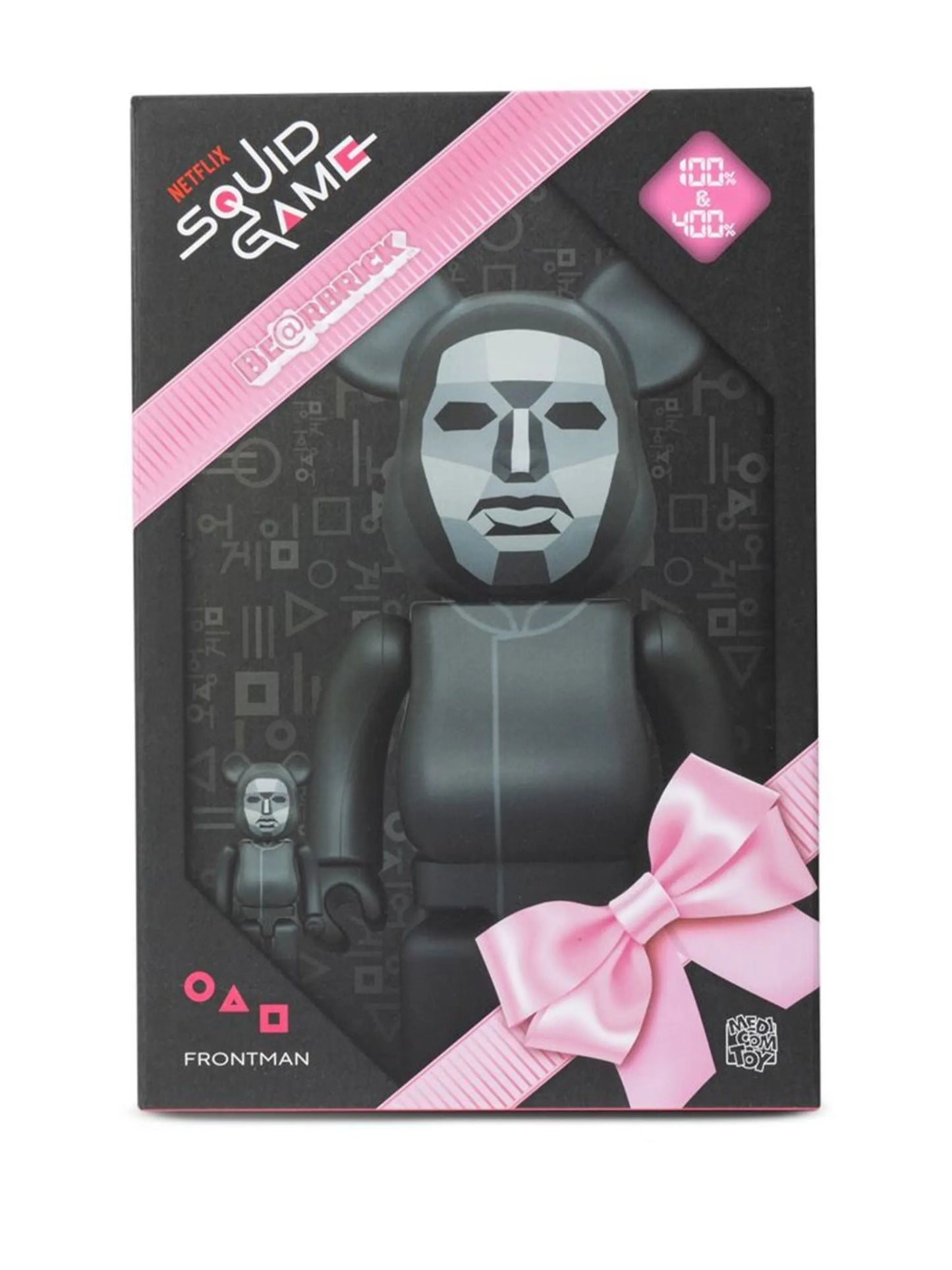 x Squid Game BE@RBRICK 100% and 400% figure set