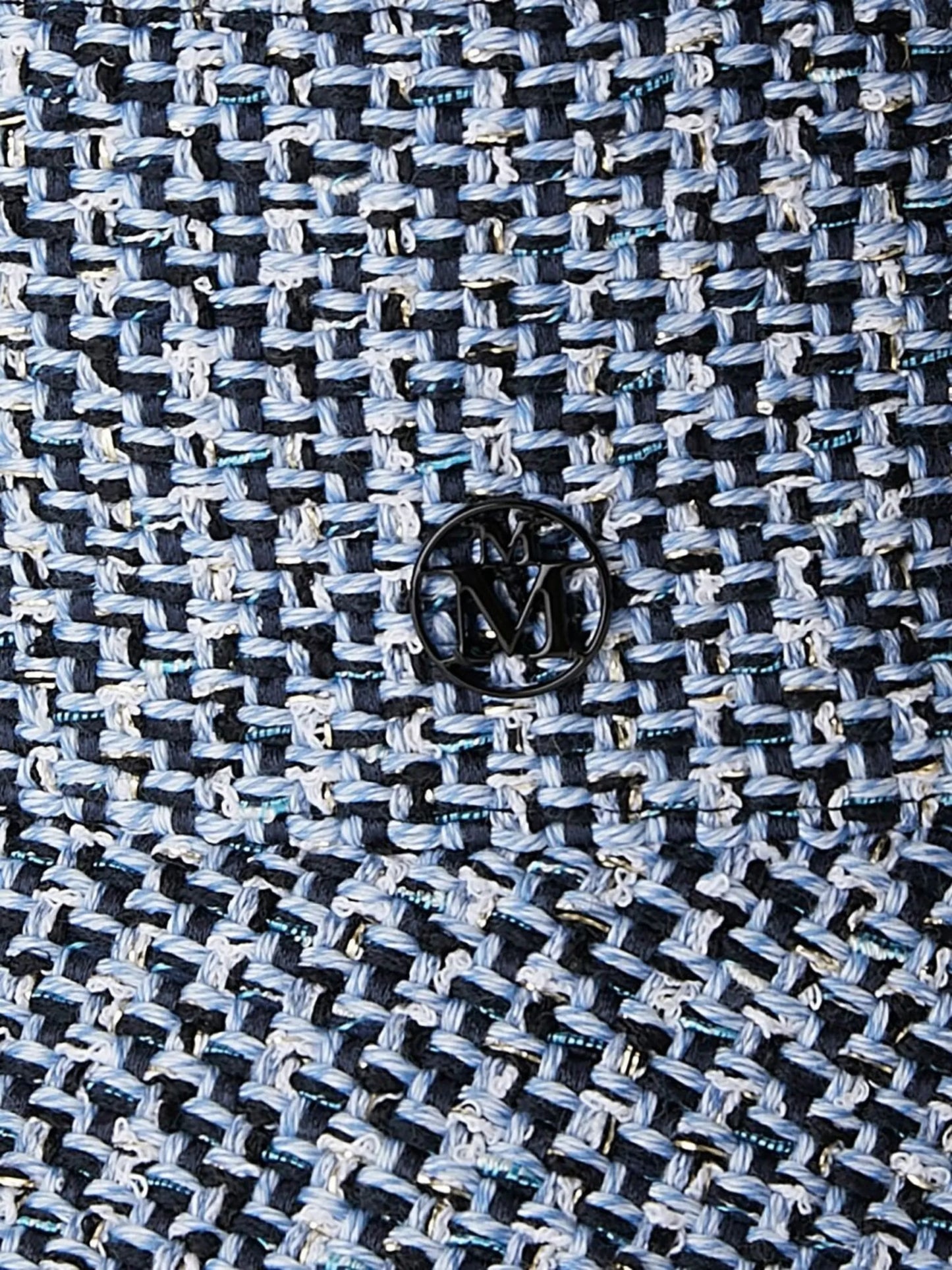 tweed-trim bucket hat