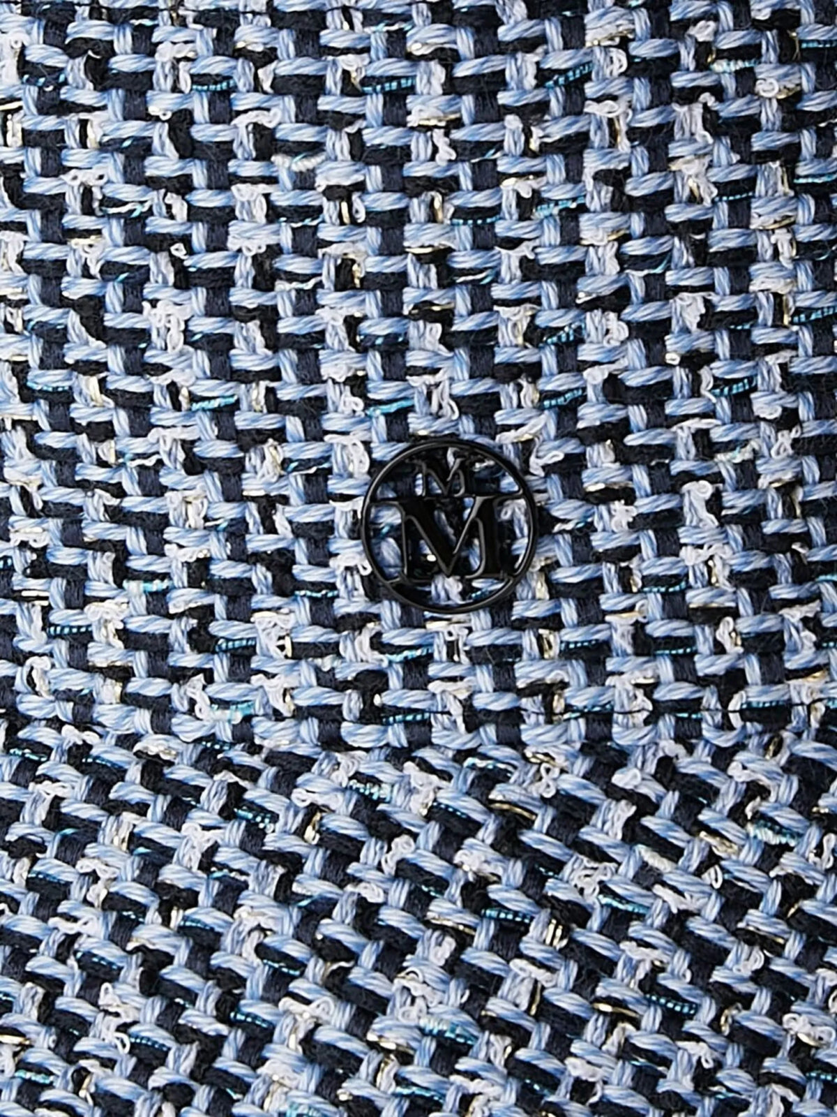 tweed-trim bucket hat
