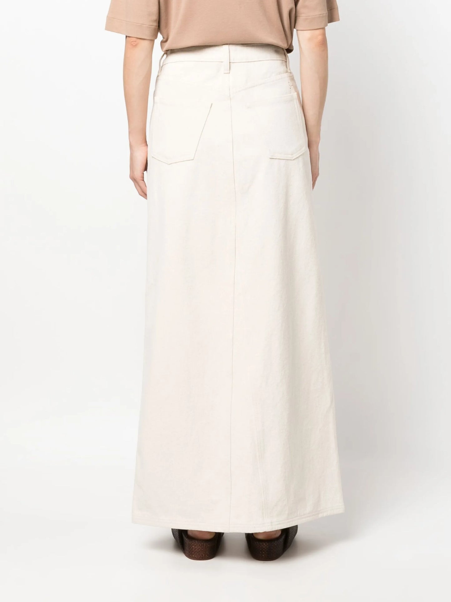 Lima denim maxi skirt