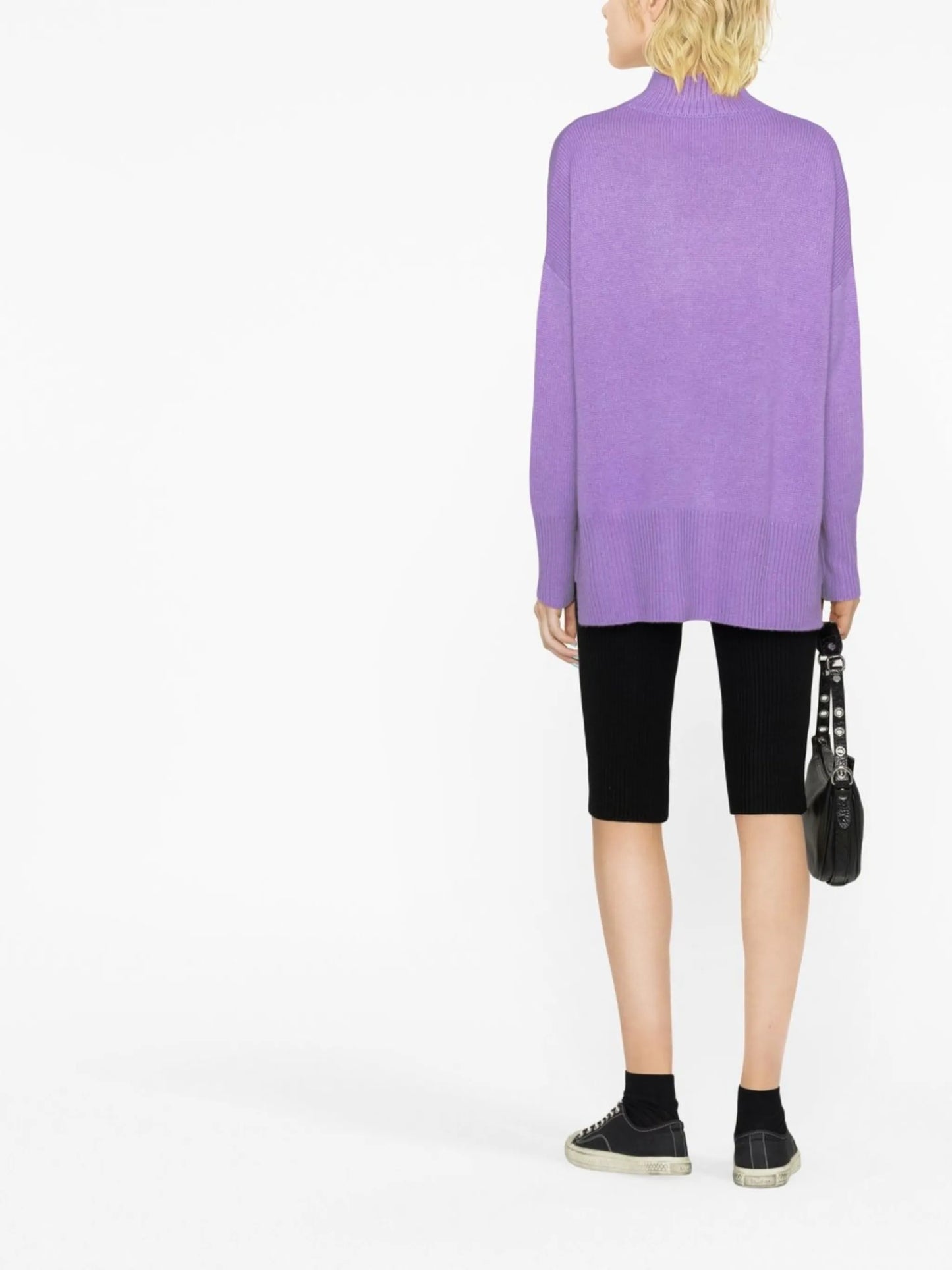 cashmere roll-neck jumper