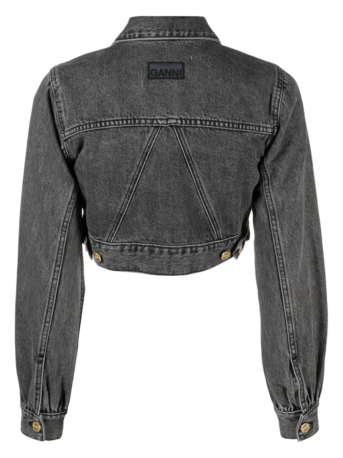 cropped denim jacket