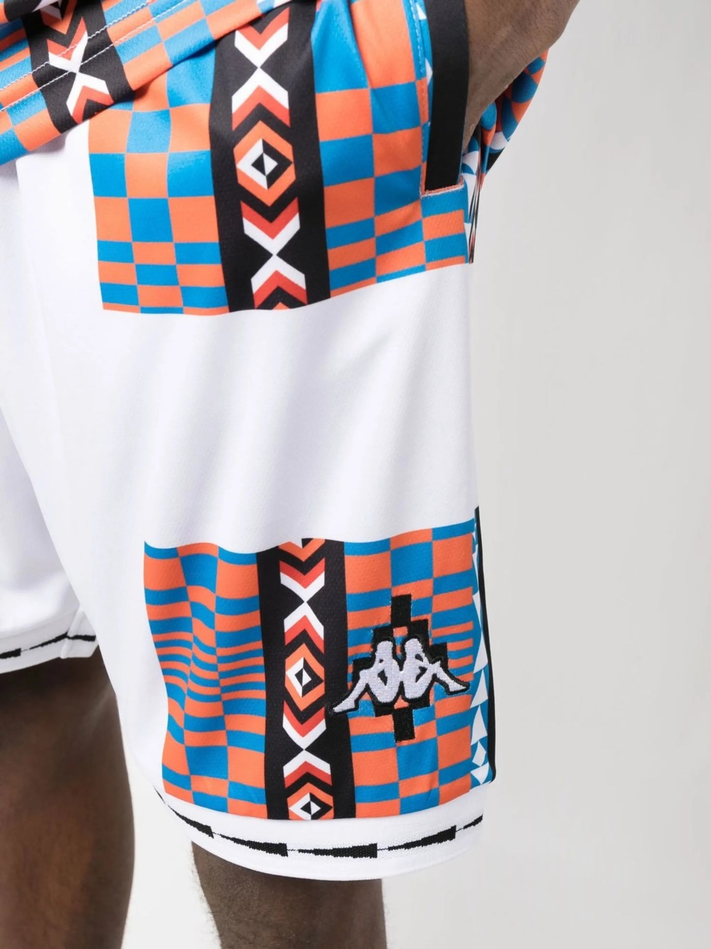 Aop Folk Kappa track shorts