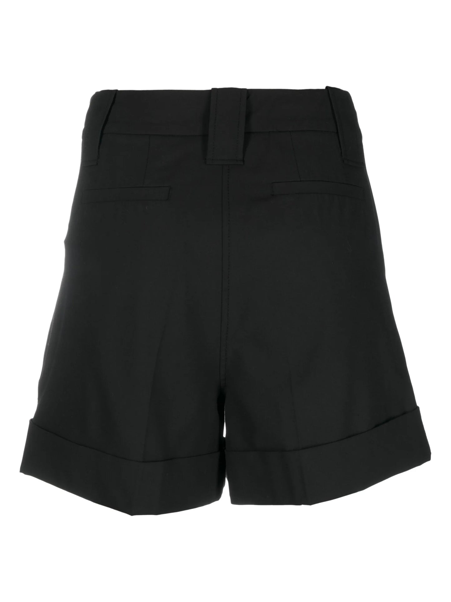 Drapey high-waisted shorts