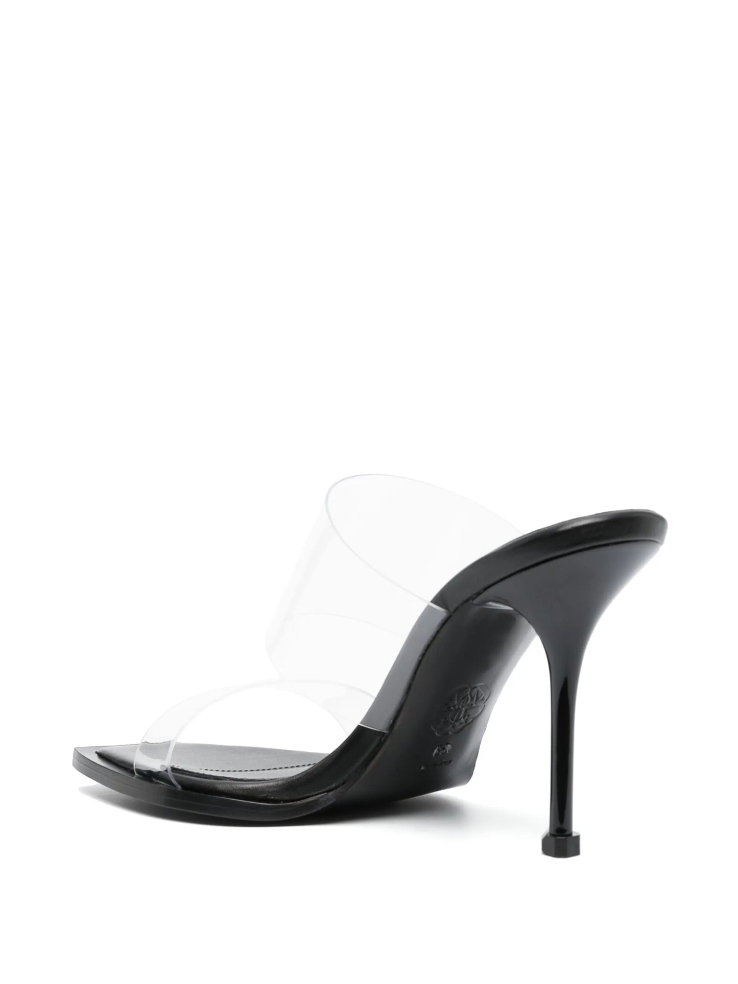 100mm double-strap sandals