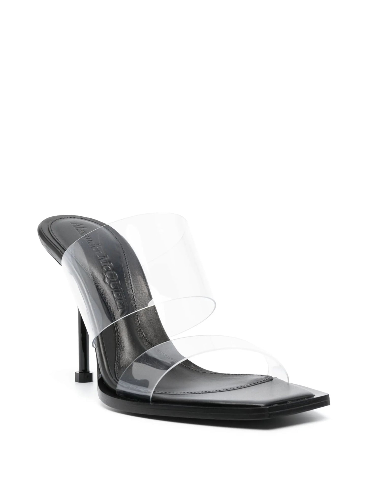 100mm double-strap sandals