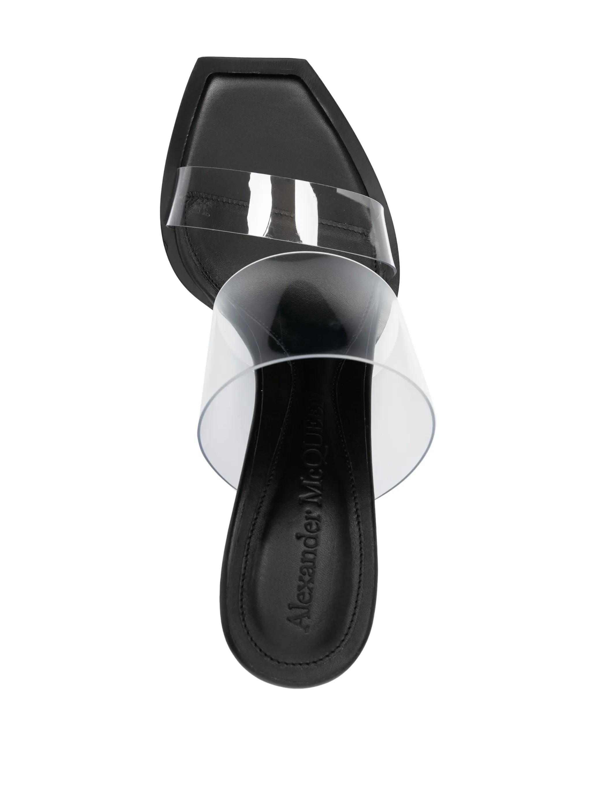 100mm double-strap sandals
