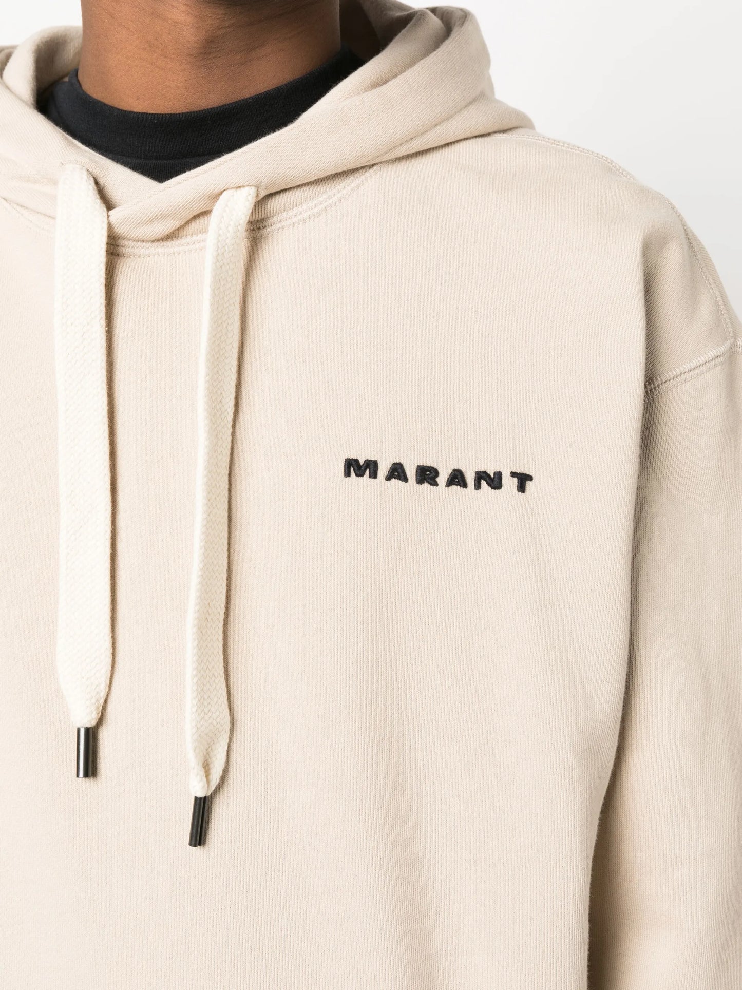 Marcello logo-embroidered hoodie