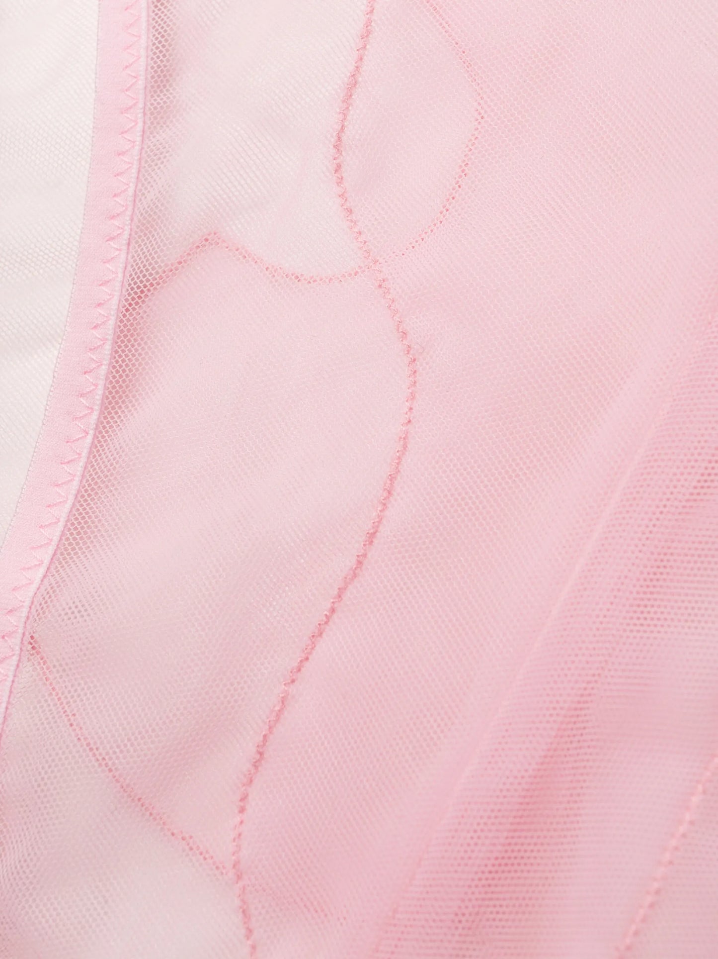 Isosceles sheer-finish brief