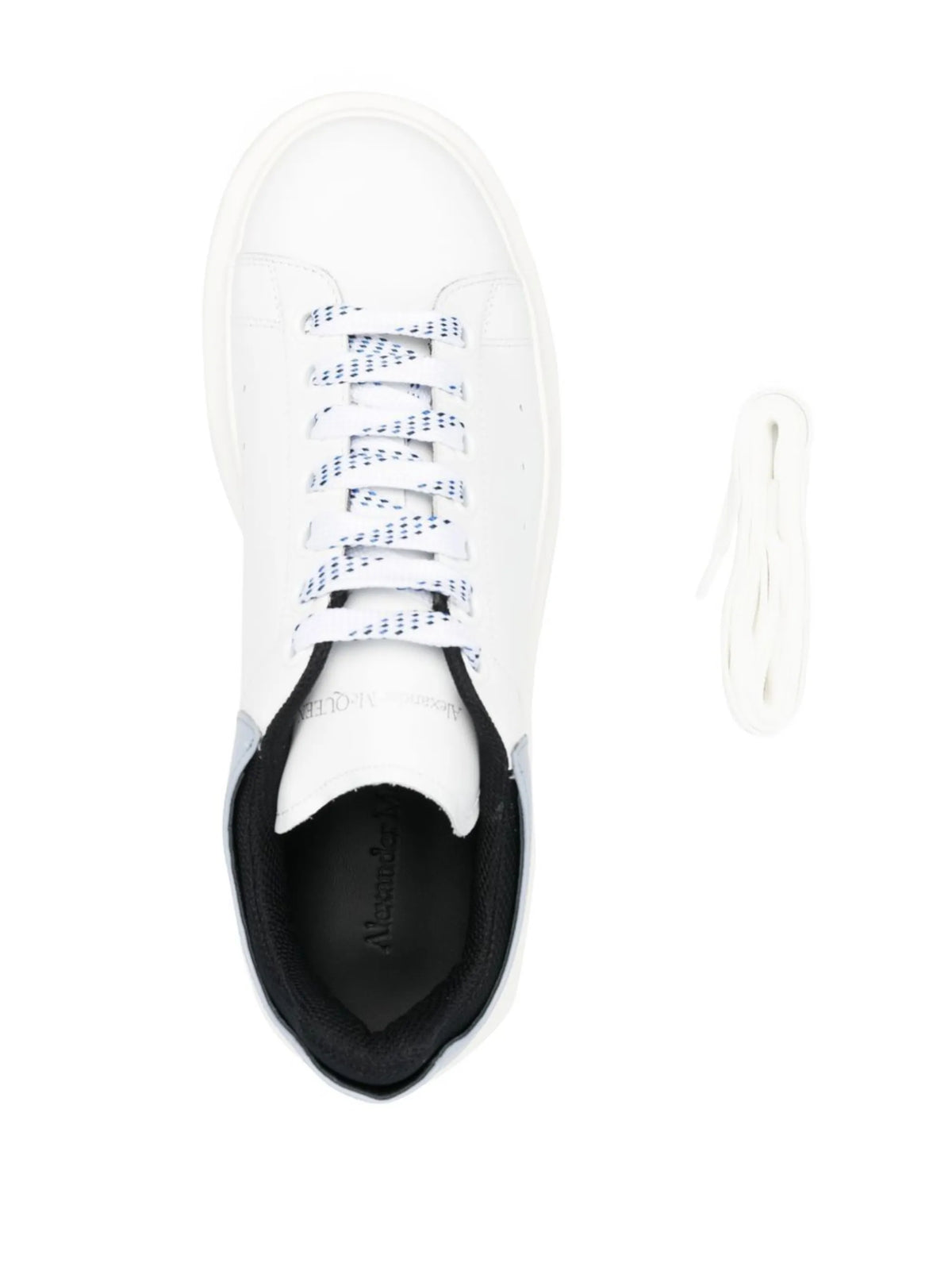 Oversized Leath S.Rubb Larry low-top sneakers