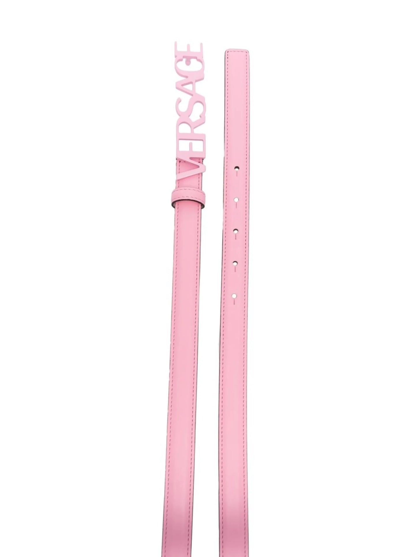 logo-embellished thin belt