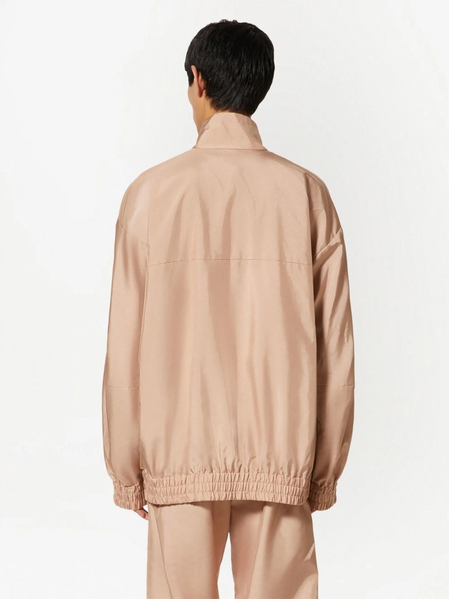 drop-shoulder lightweight jacket