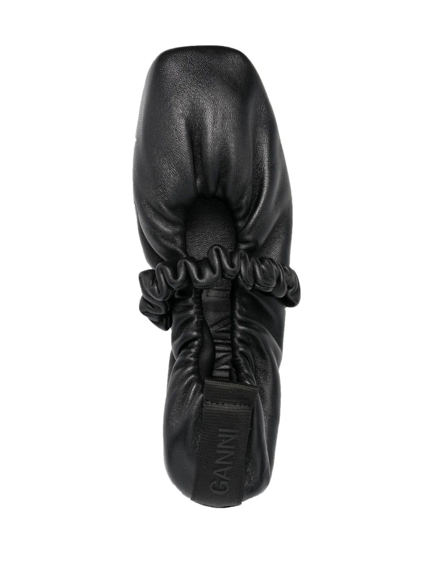 ruched ballerina shoes