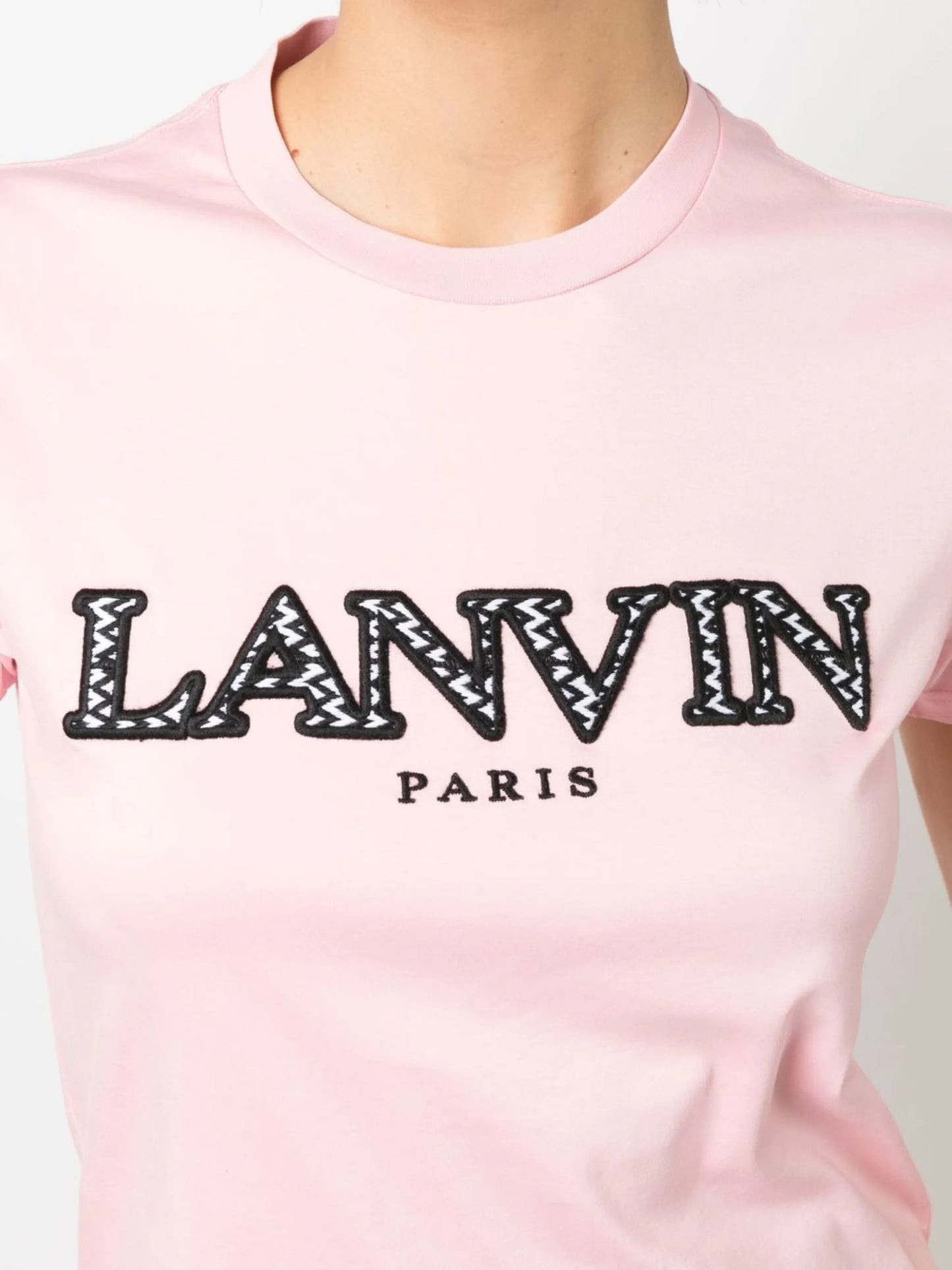 logo-lettering T-shirt