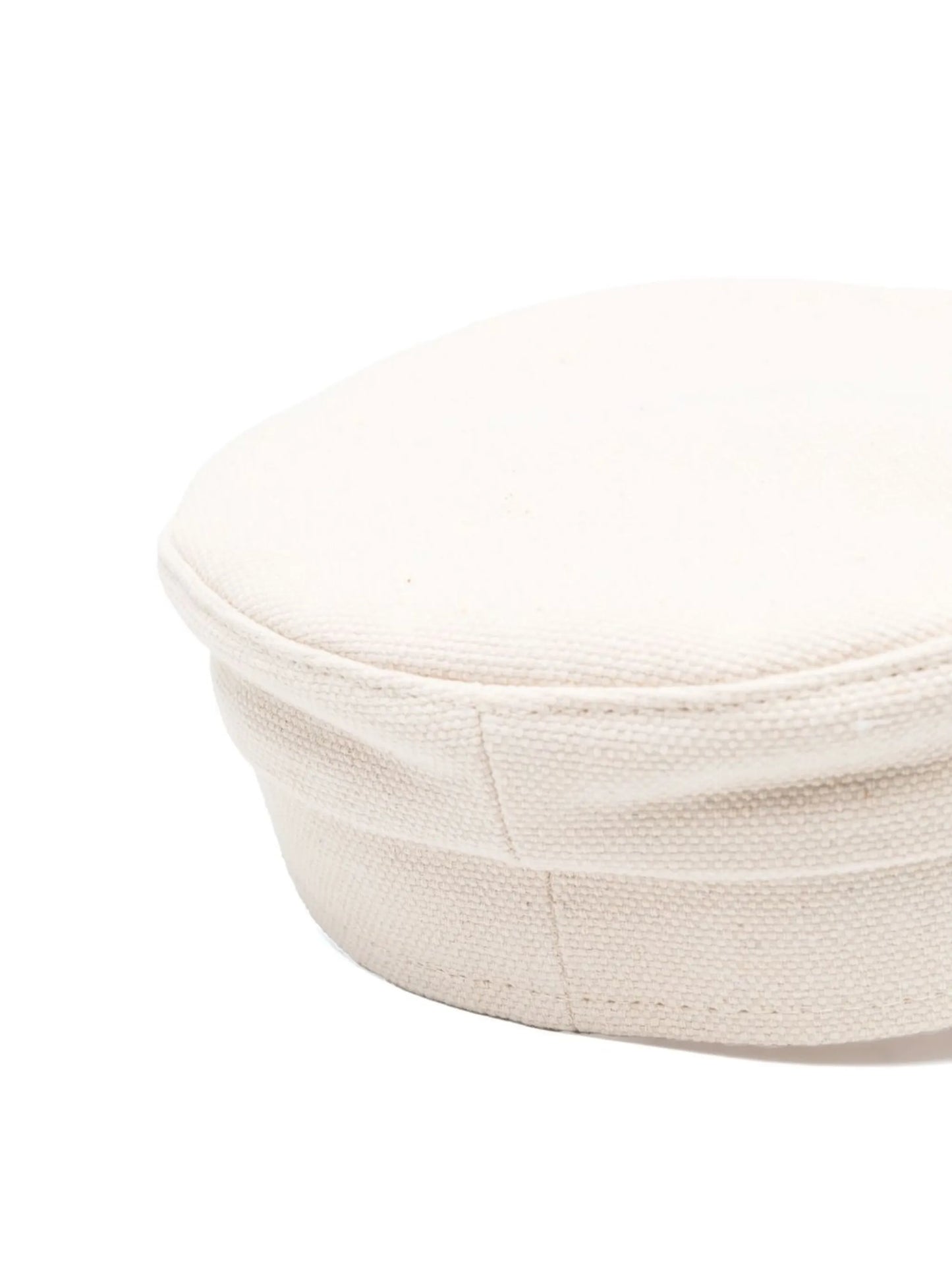 crystal-embellished logo baker boy hat