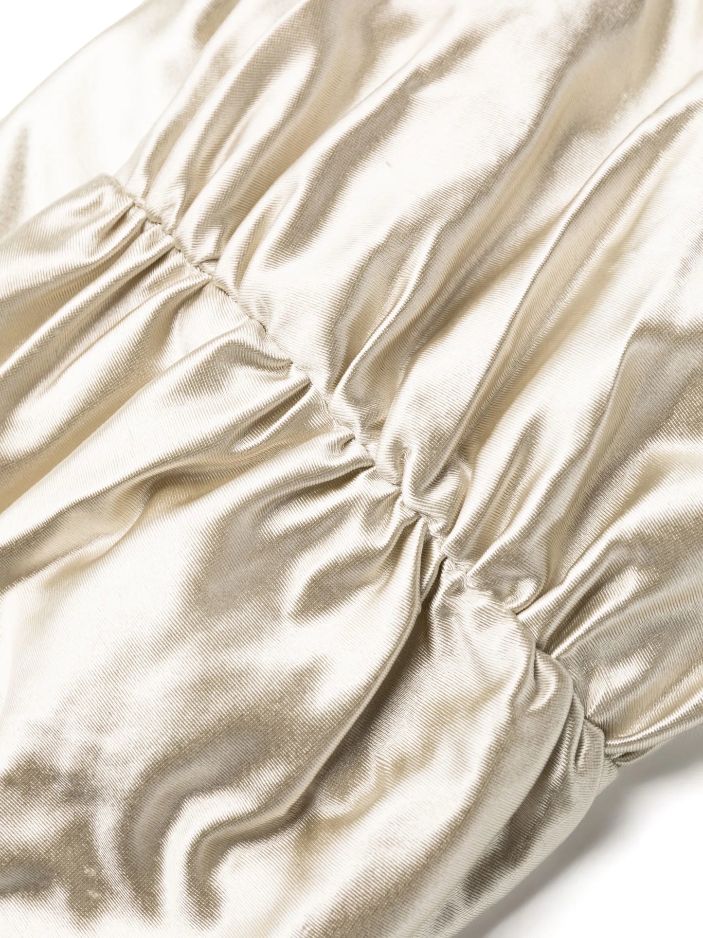 gathered-detail bikini bottoms