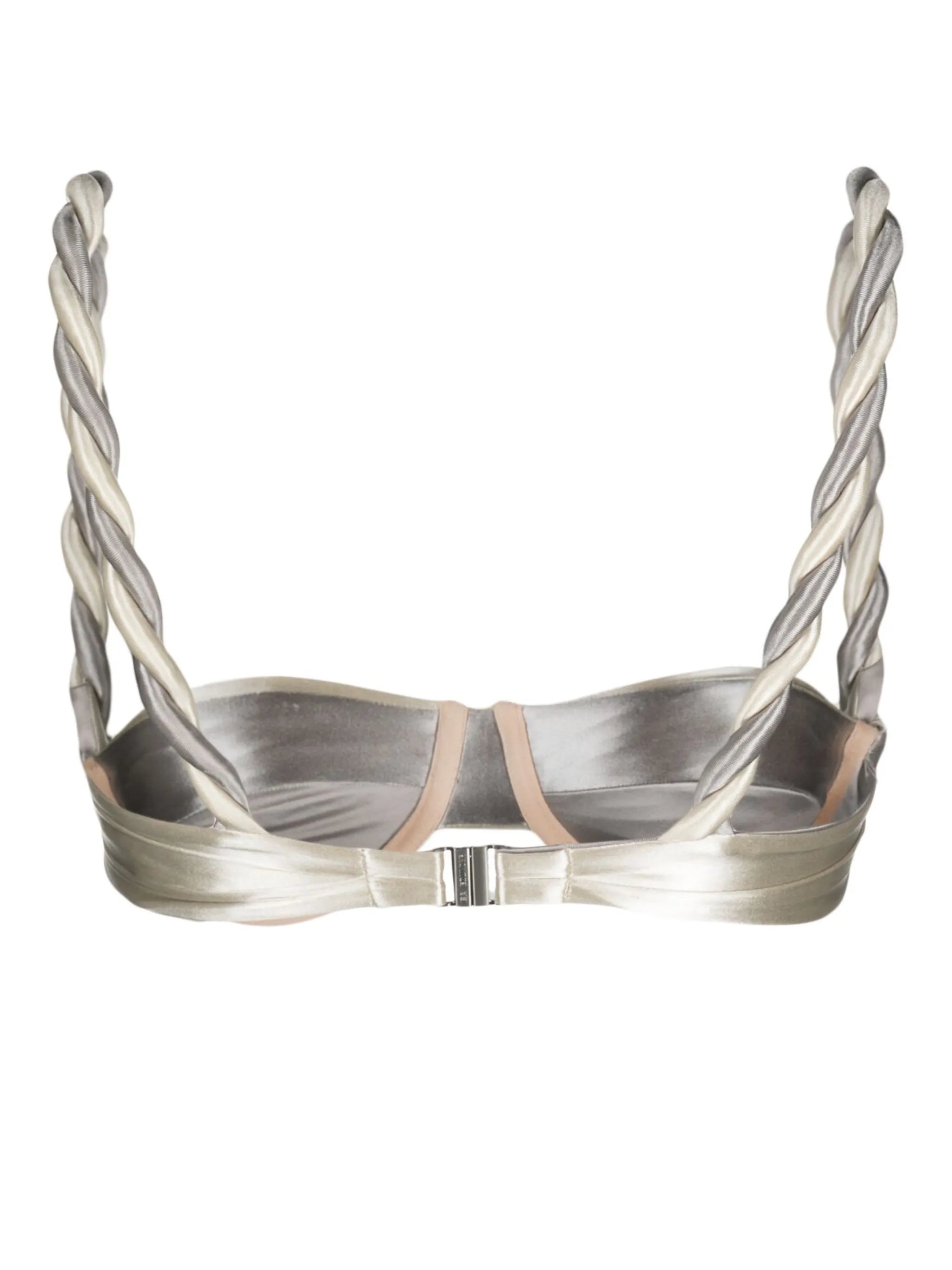 reversible chunky-rope bikini top