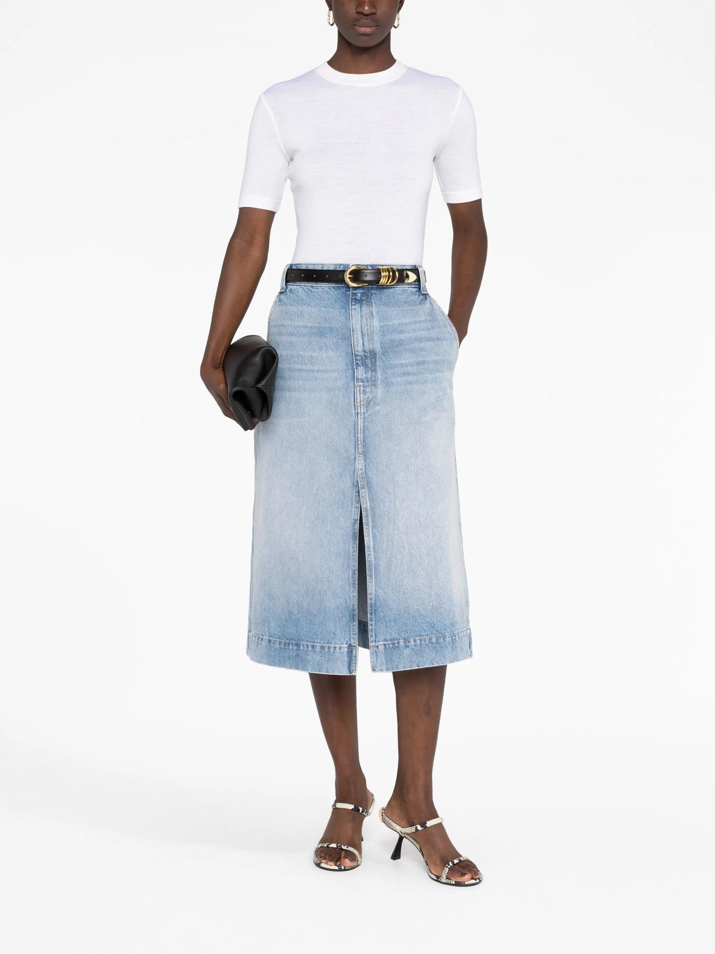 The Charlene denim skirt