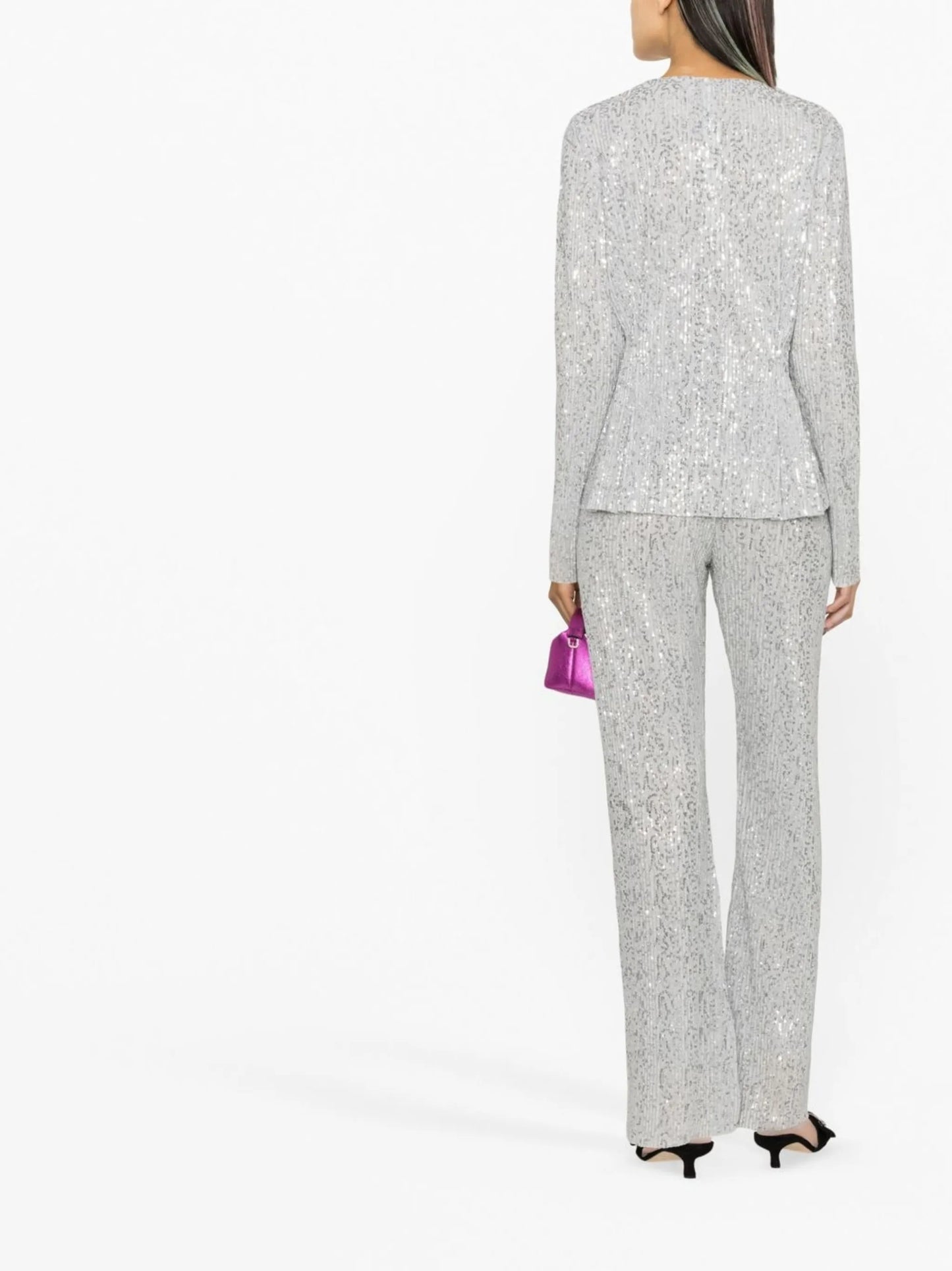 Gloria sequin-embellished top