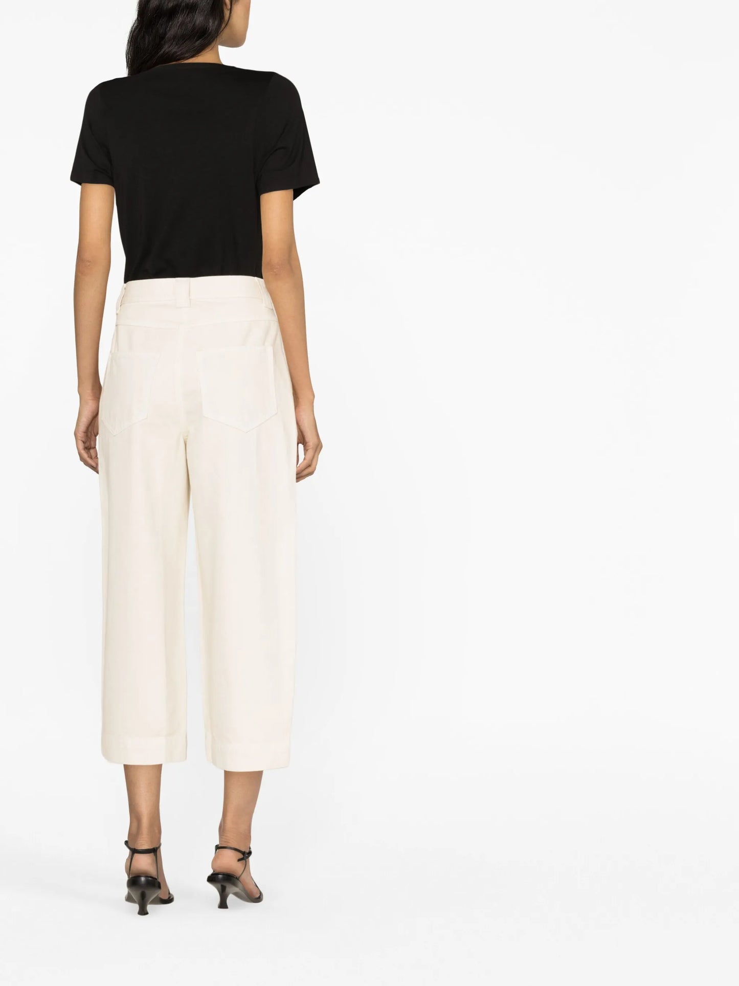 high-waisted boyfriend jeans