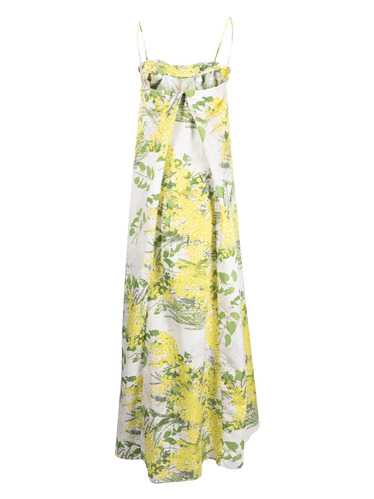 Estelle bow-detail maxi dress