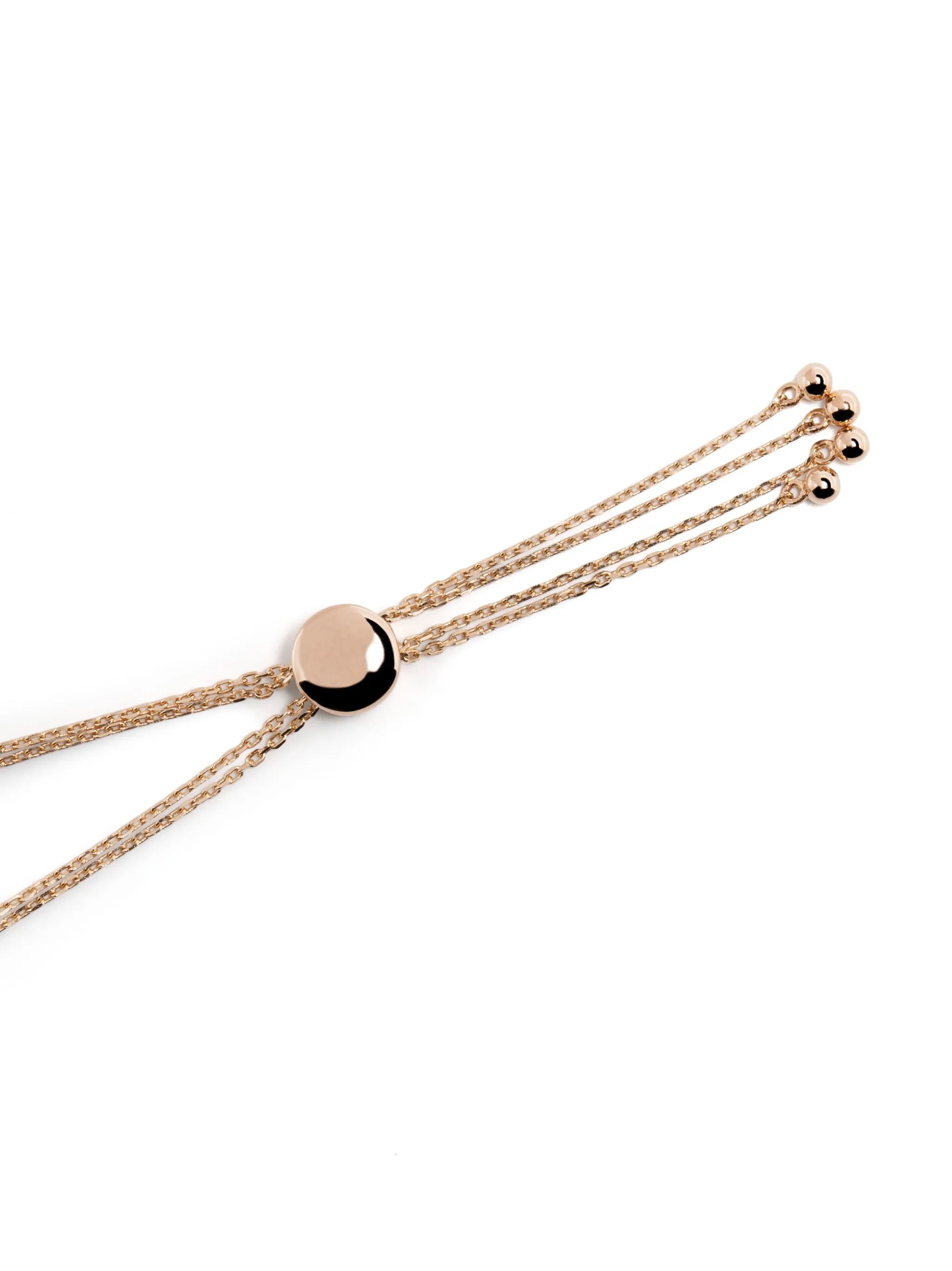 18kt rose gold Willow diamond bracelet