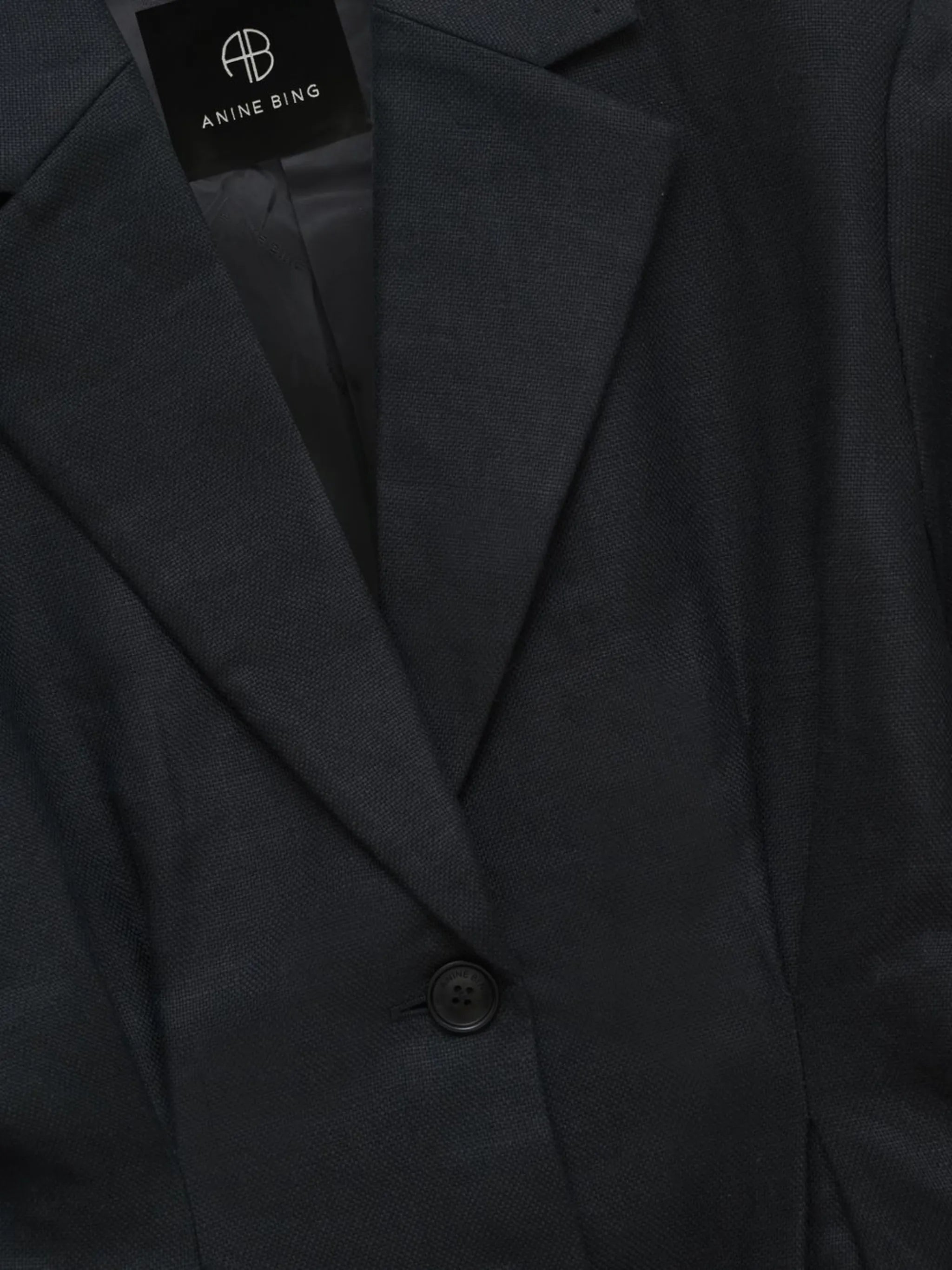 fitted-waist blazer
