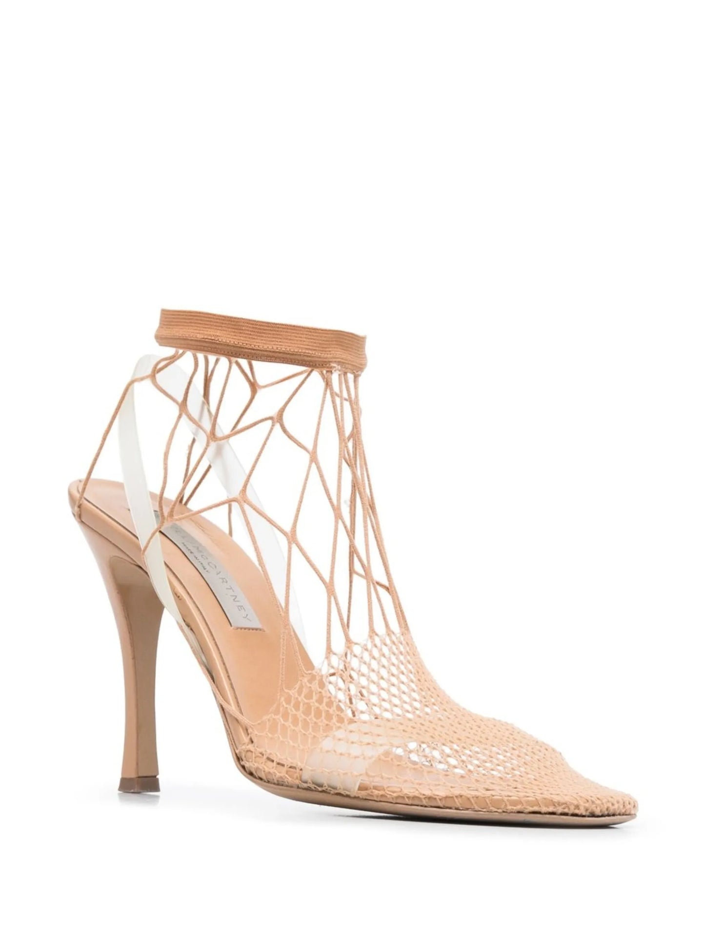 100mm fishnet sandals