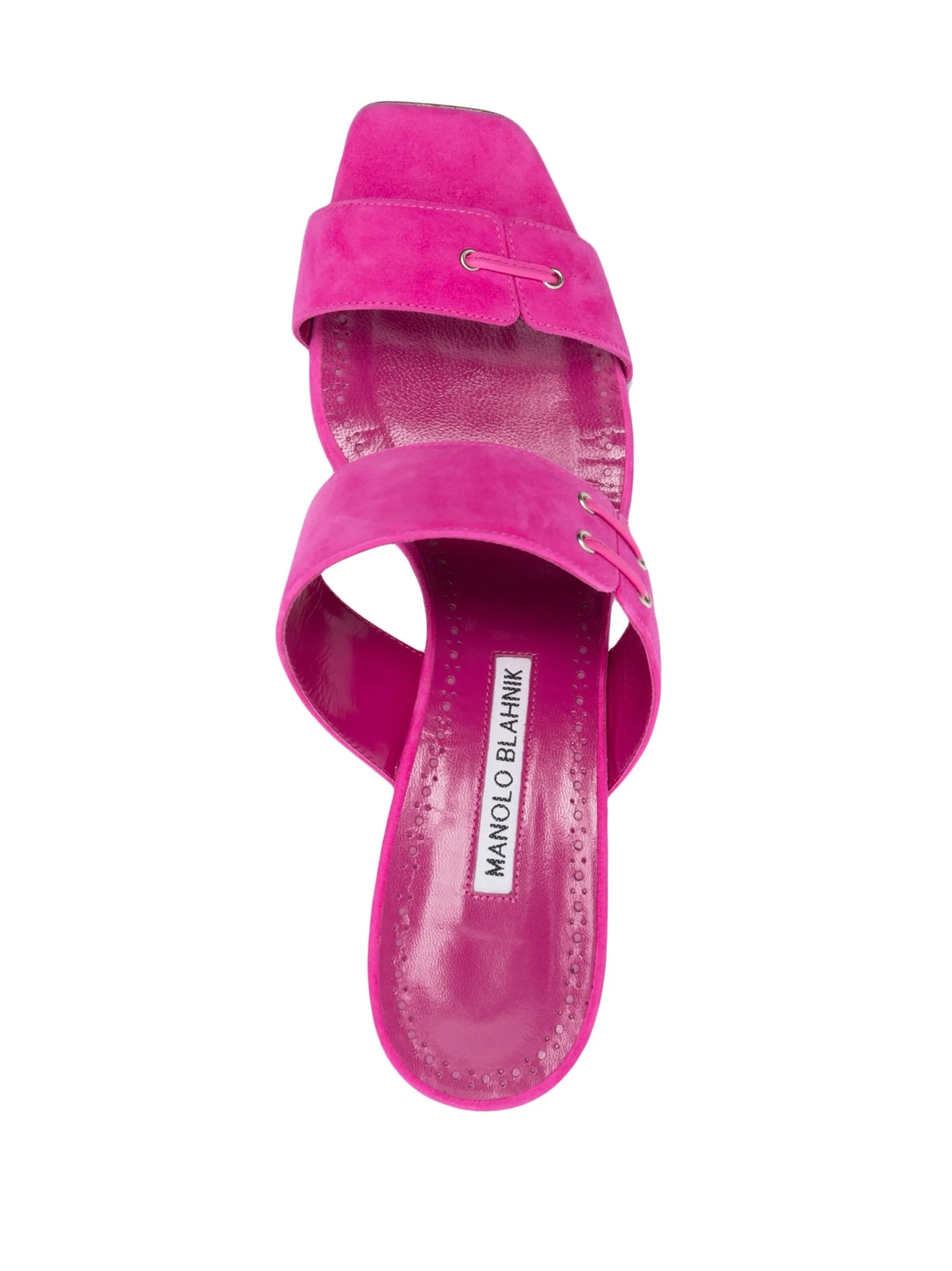 Nebre 70mm double-strap suede sandals