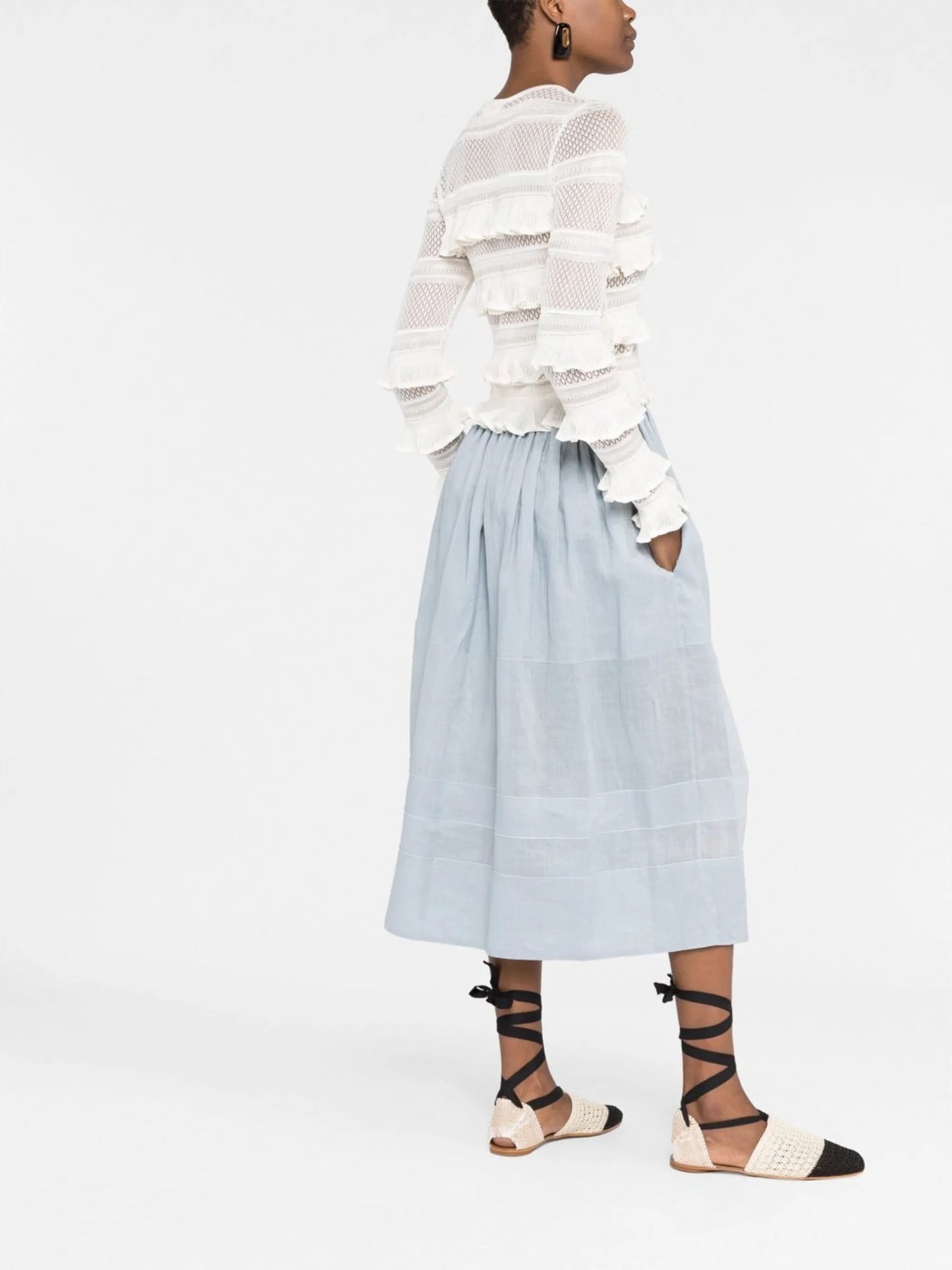 Wonderland Frill ruffled top