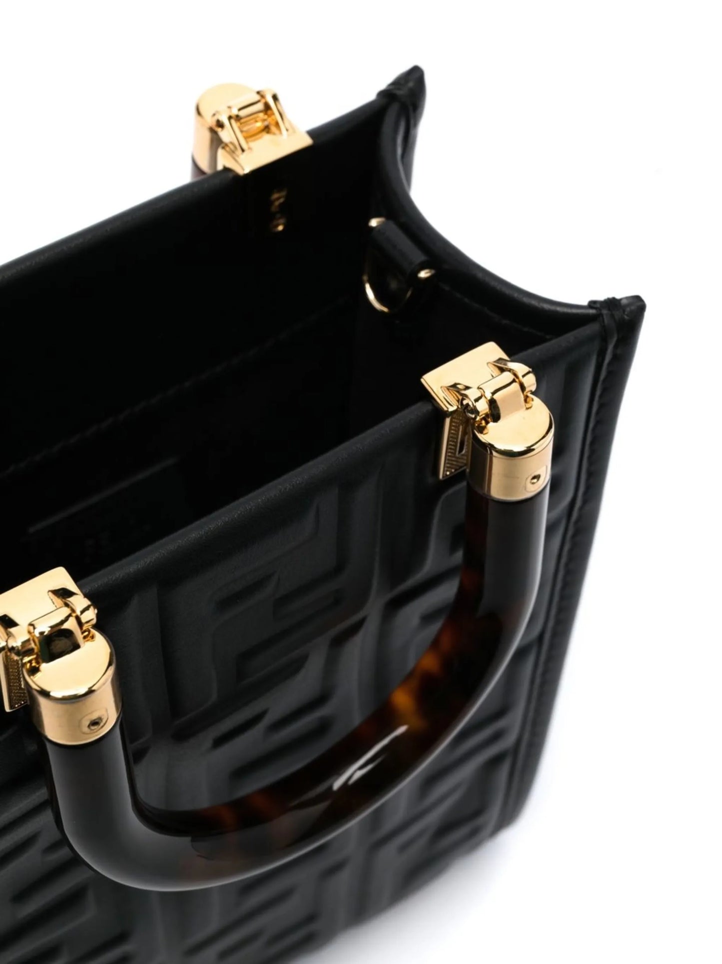 FF-monogram leather tote bag
