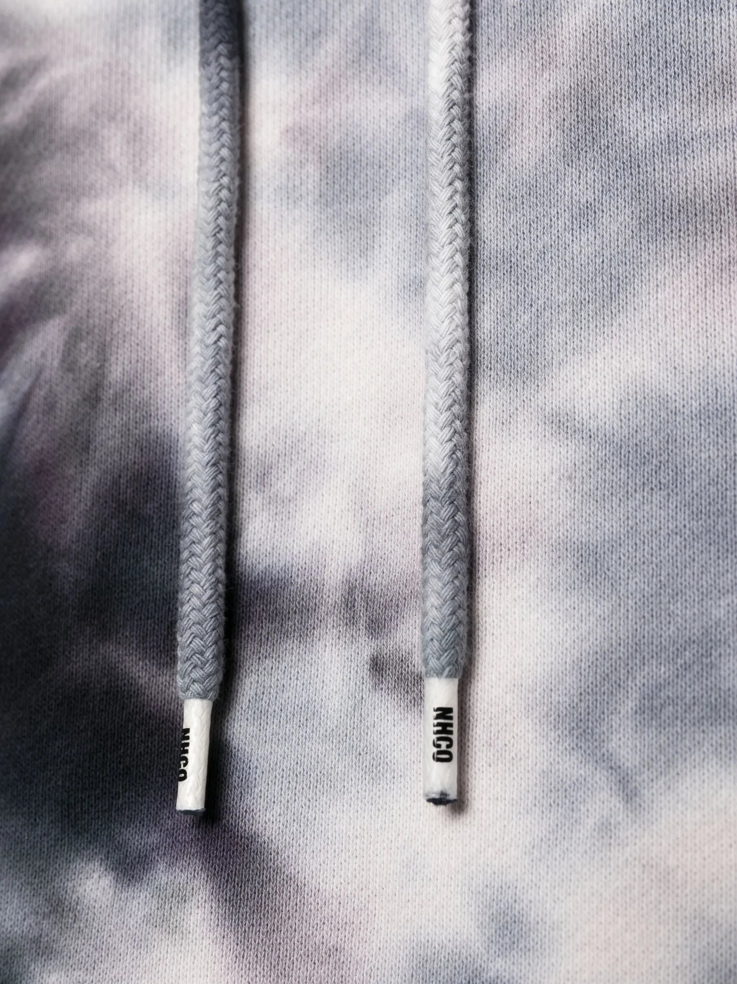 tie-dye patter cotton hoodie