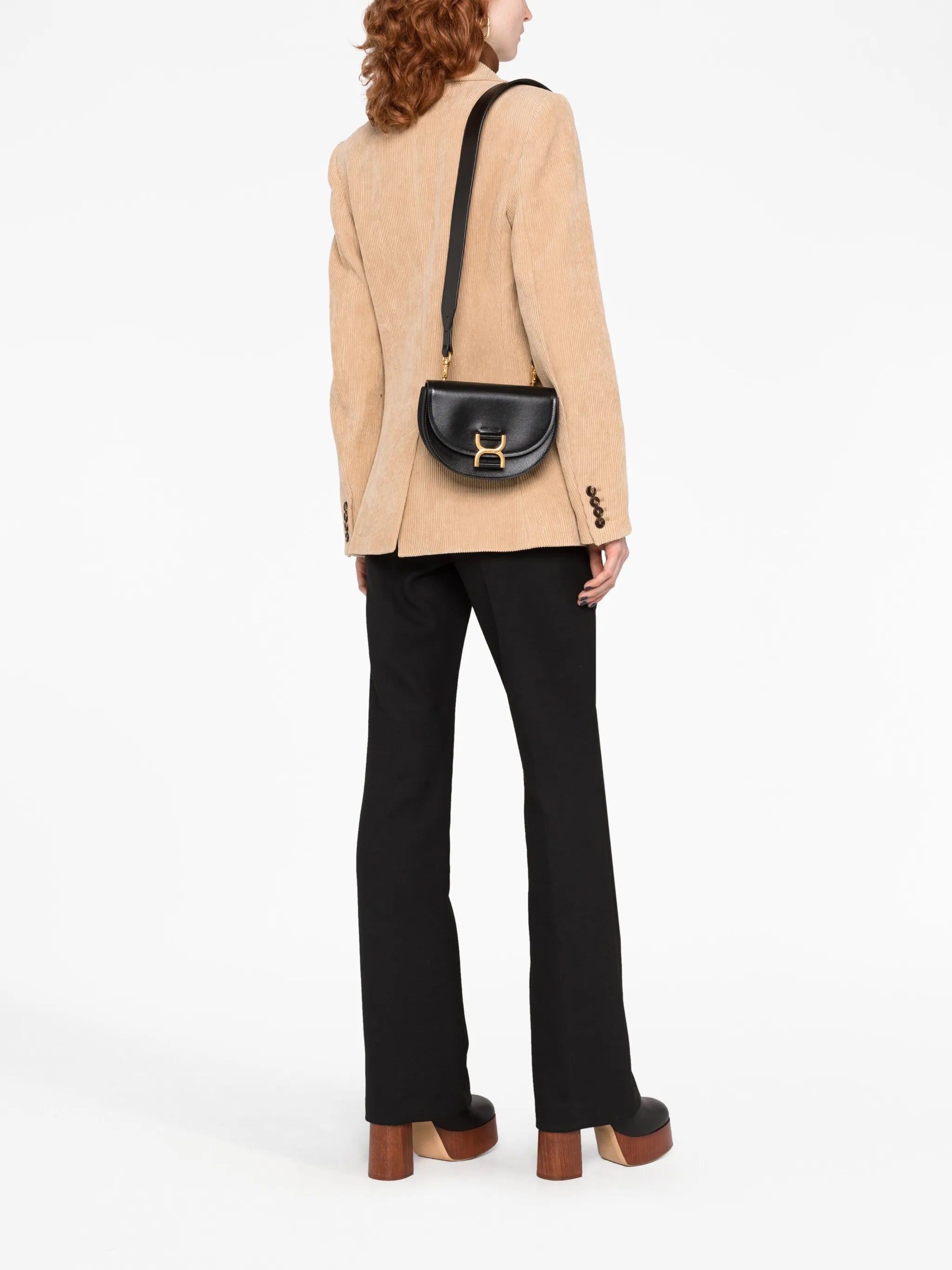 mini Marcie leather shoulder bag