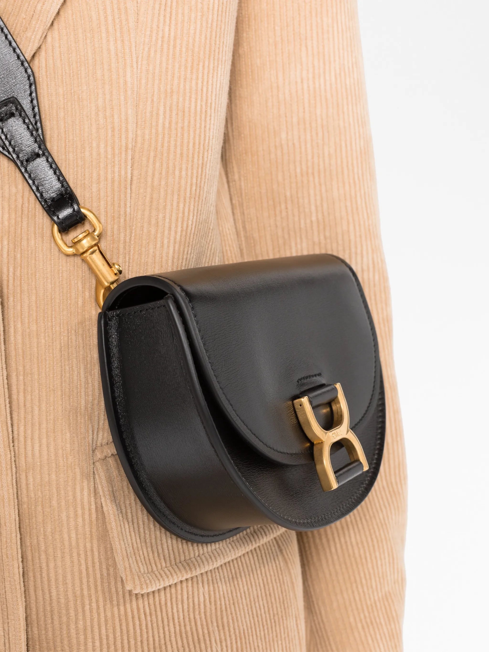 mini Marcie leather shoulder bag