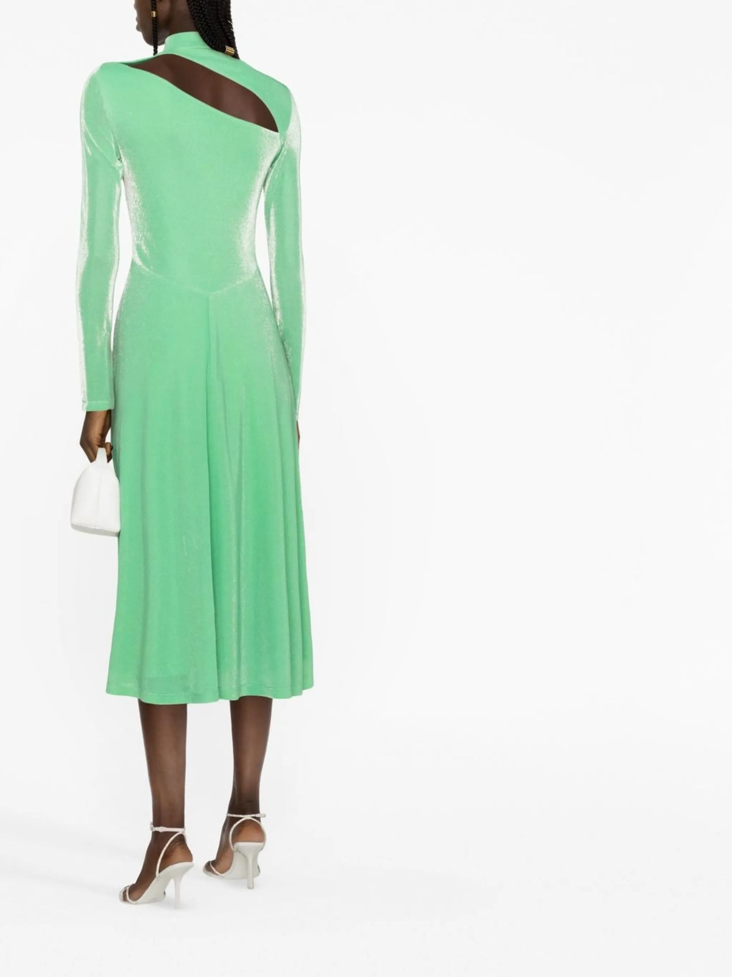 cut-out midi dress