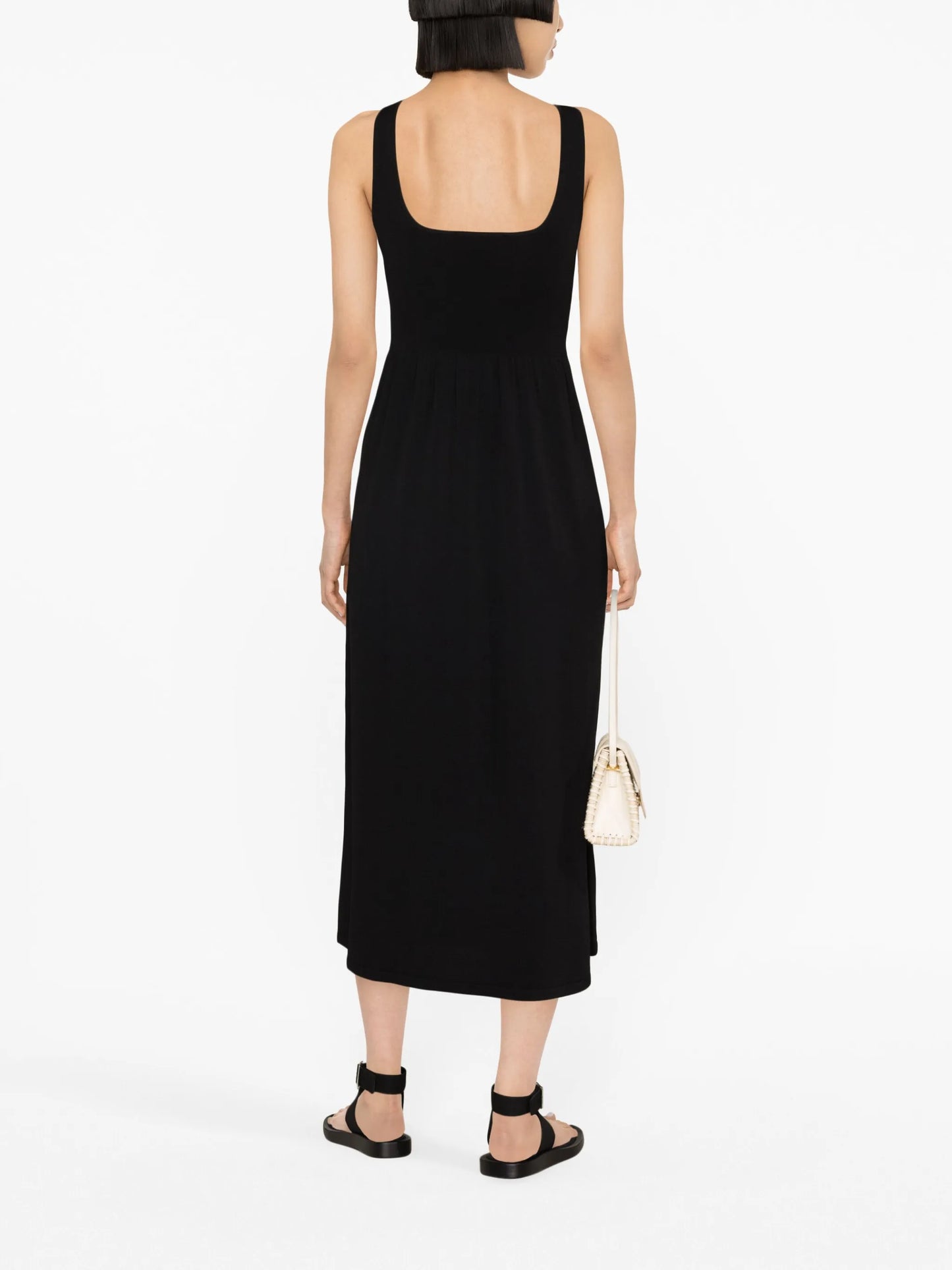 knitted midi dress