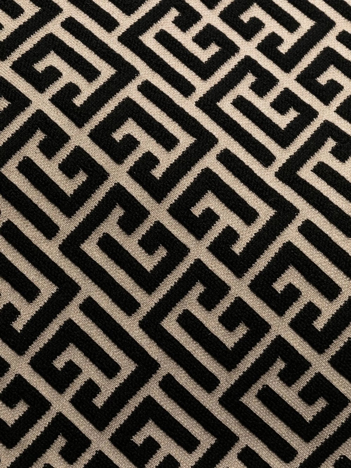 monogram jacquard minidress
