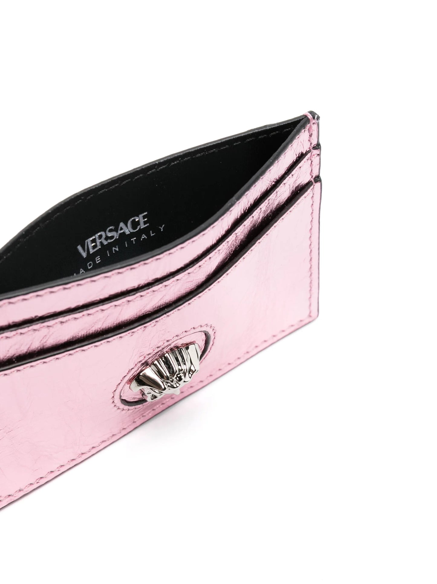 La Medusa metallic card holder